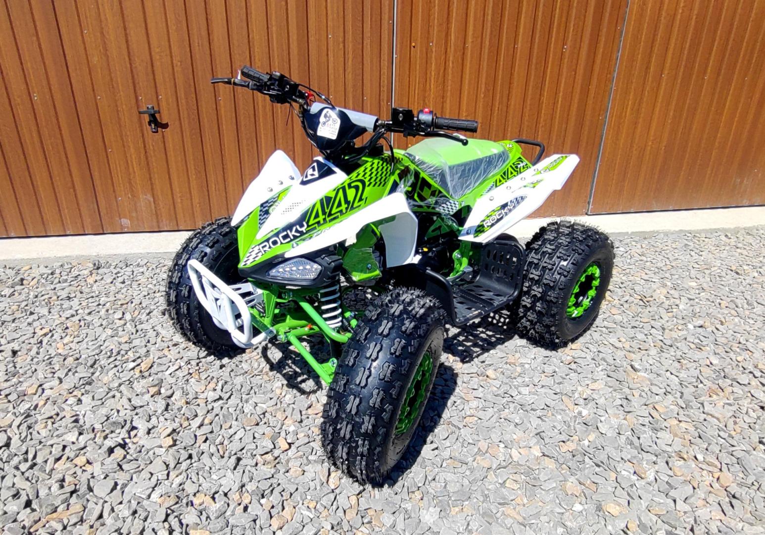 Nowy Quad 125 Barton Rocky. Automat + wsteczny, koła 8, rozrusznik LED