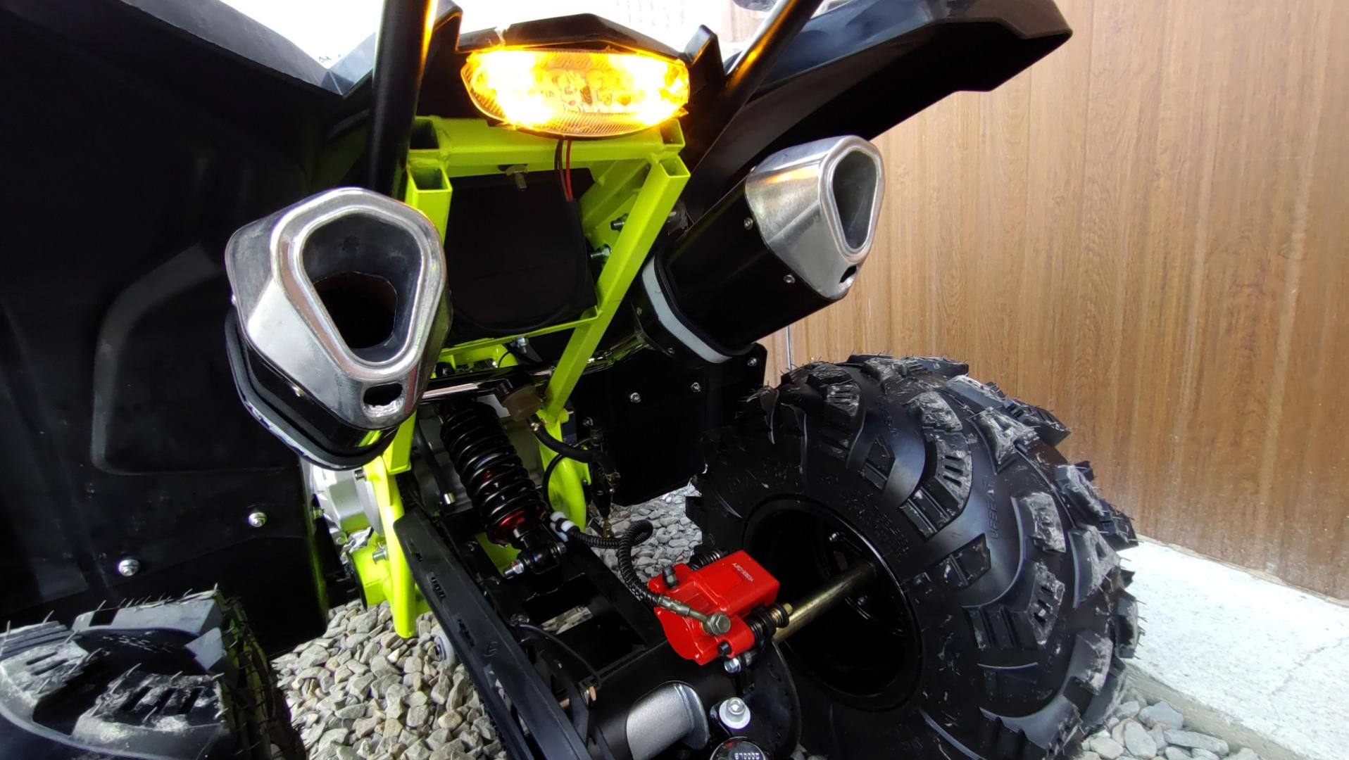 Quad 150 Beretta Turbo, Alufelgi, Licznik, Duża rama, dwa wydechy