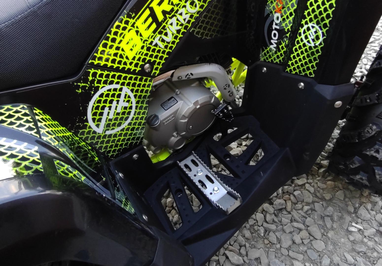 Quad 150 Beretta Turbo, Alufelgi, Licznik, Duża rama, dwa wydechy