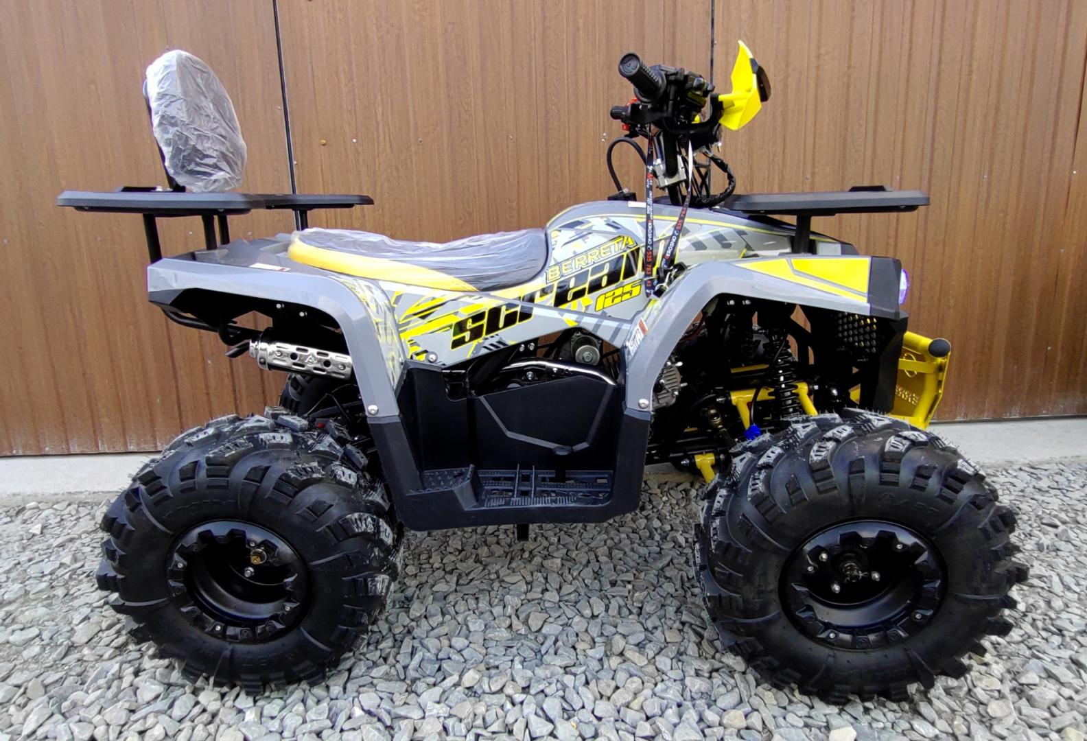 Quad 125 Beretta Scream. Licznik, koła 8, duża rama, Hak NOWY Krosno