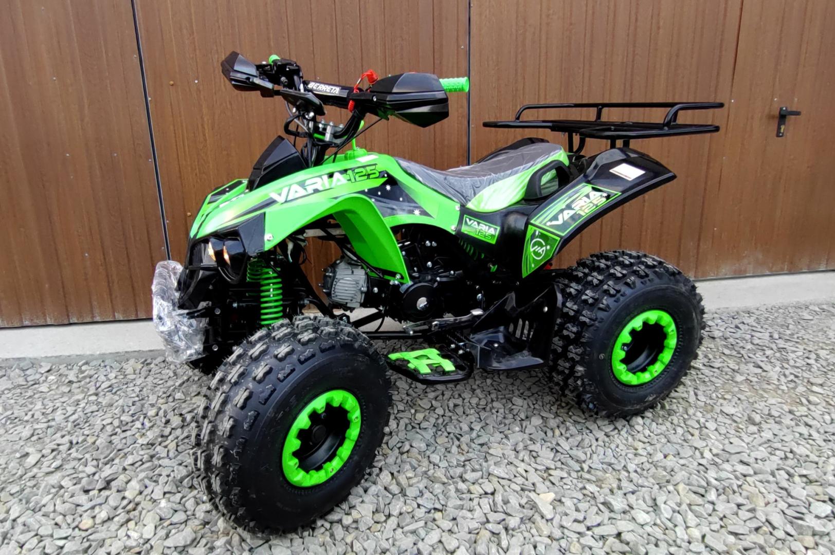 Quad 125 Beretta Varia. Cyfrowy Licznik LED, koła 8, duża rama, NOWY