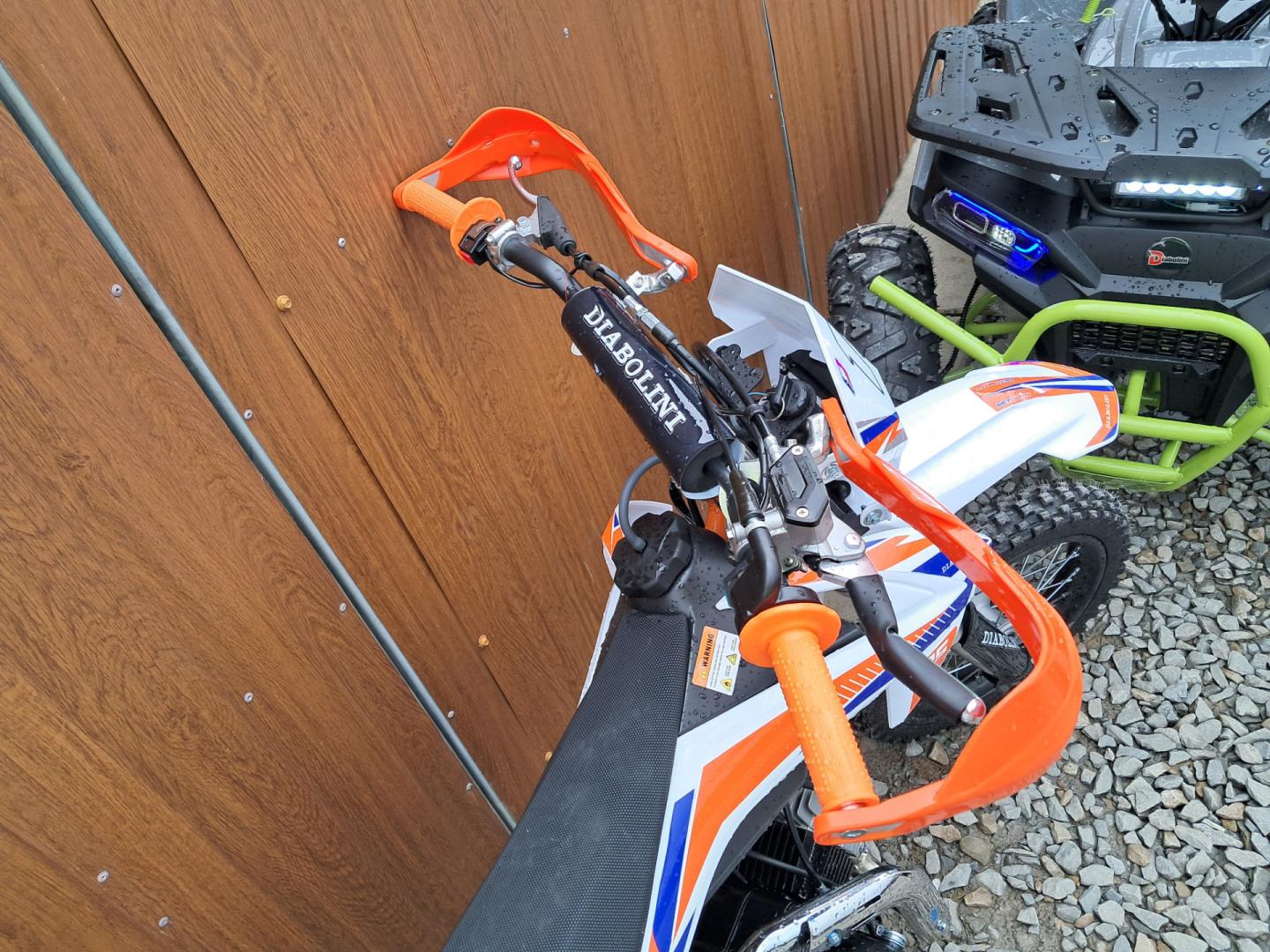 Nowy Cross 125 Diabolini Shadow koła 12/14 i 14/17 rozrusznik lampa