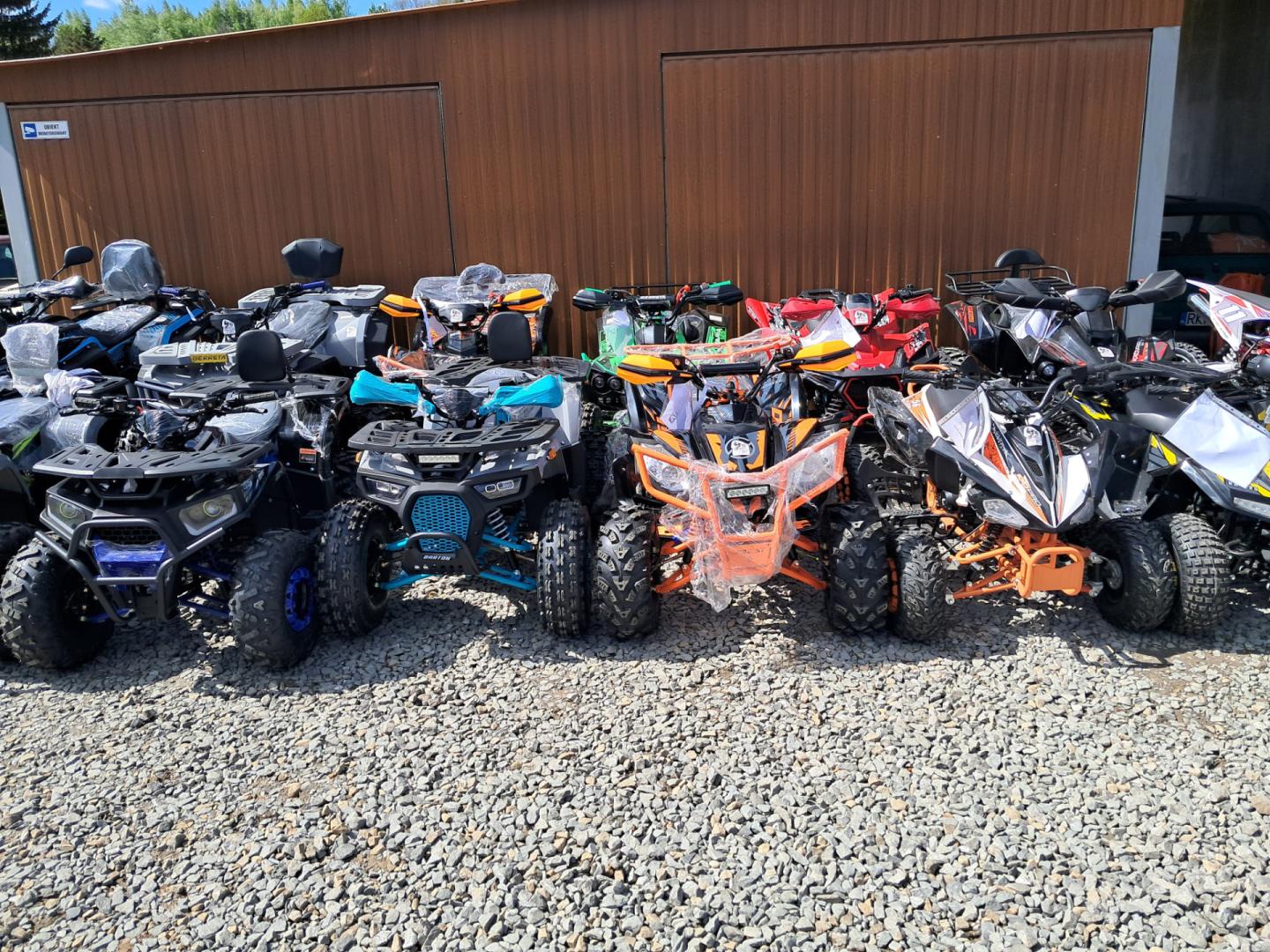 Nowe Quady 110, 125, 150, 200 mocne ramy wyciągarka, alufelgi Max Moto