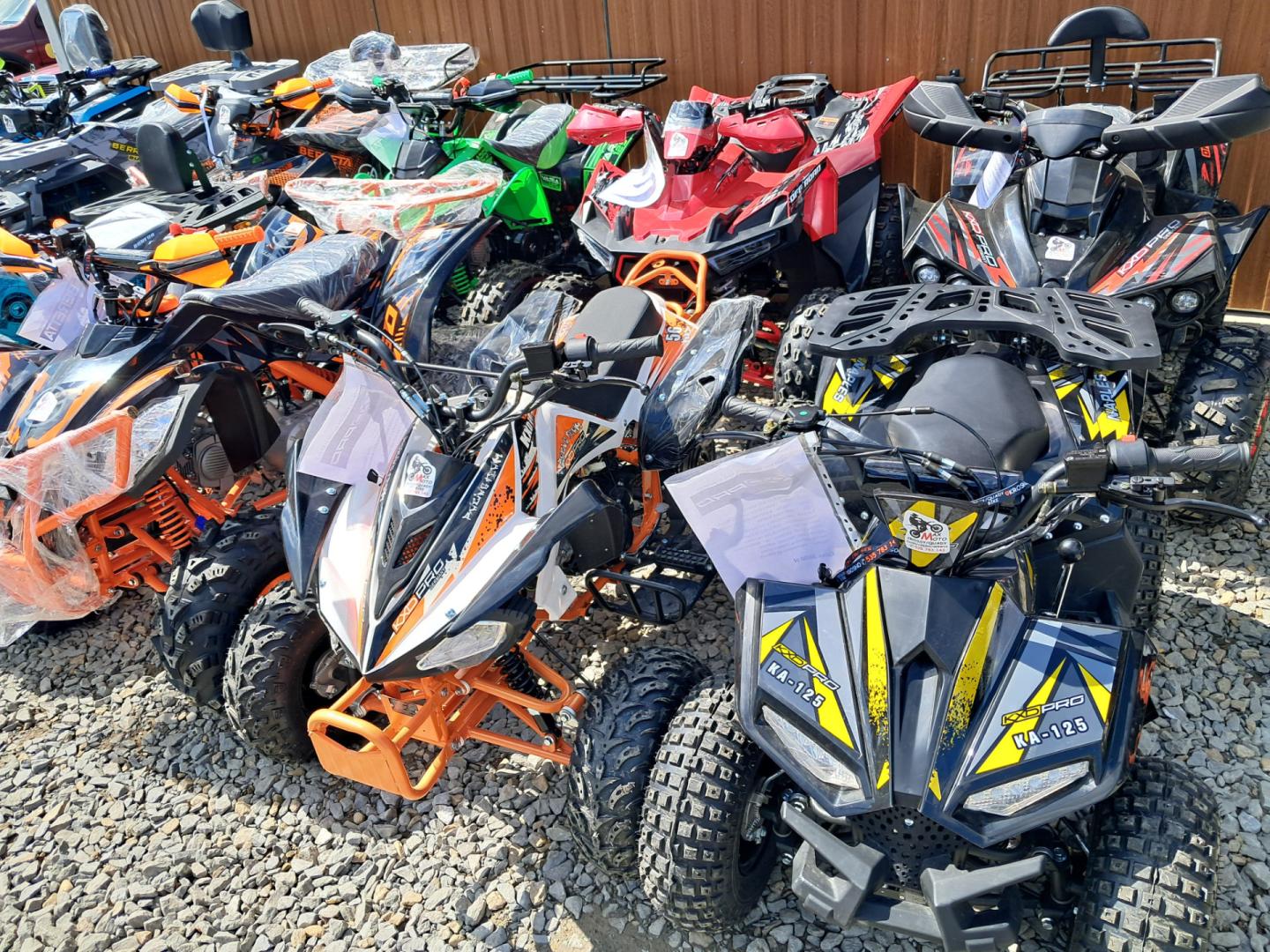 Nowe Quady 110, 125, 150, 200 mocne ramy wyciągarka, alufelgi Max Moto