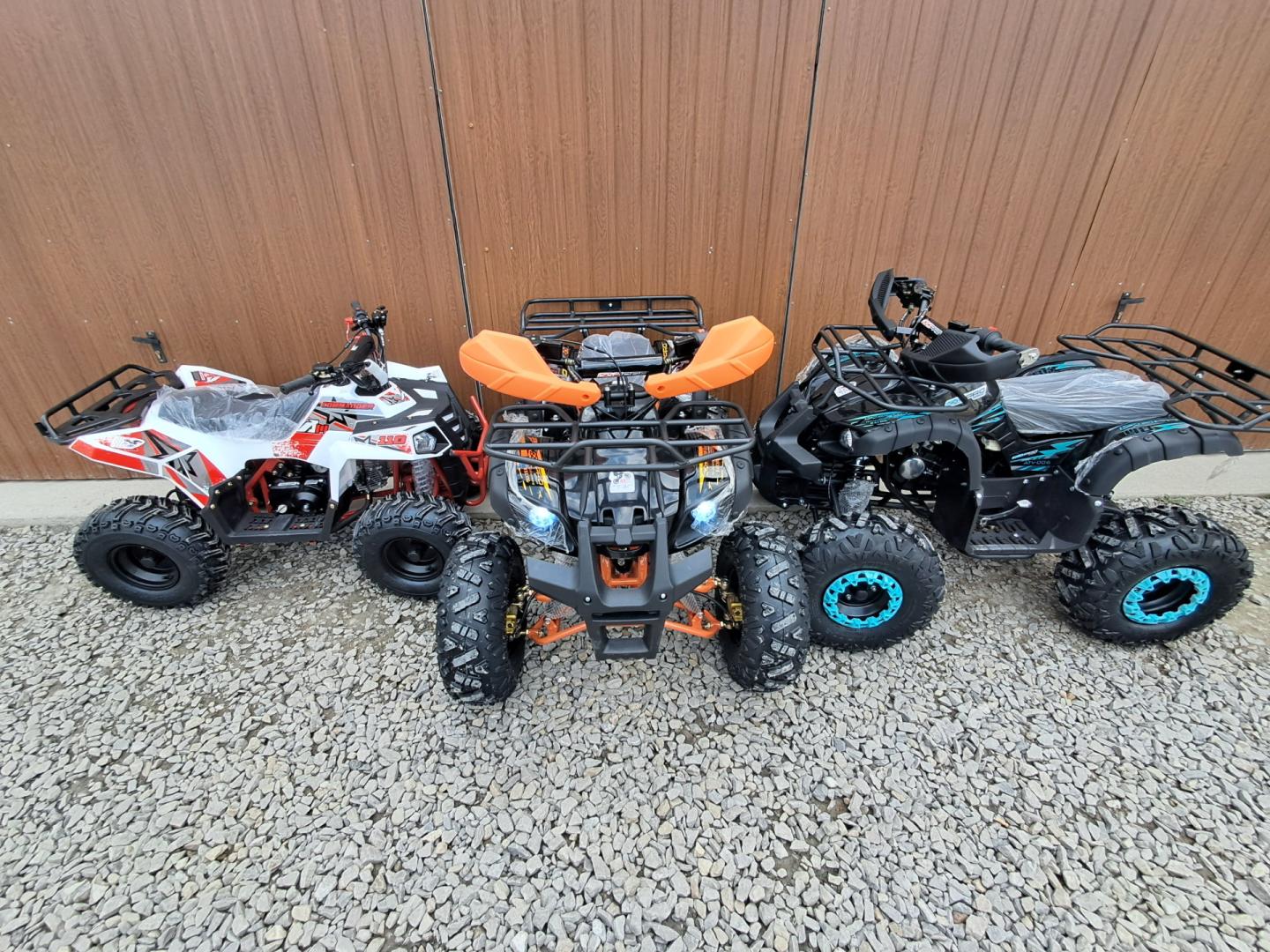 Nowy Quad 125 KXD Python duża rama, koła 8 automat + wsteczny LED