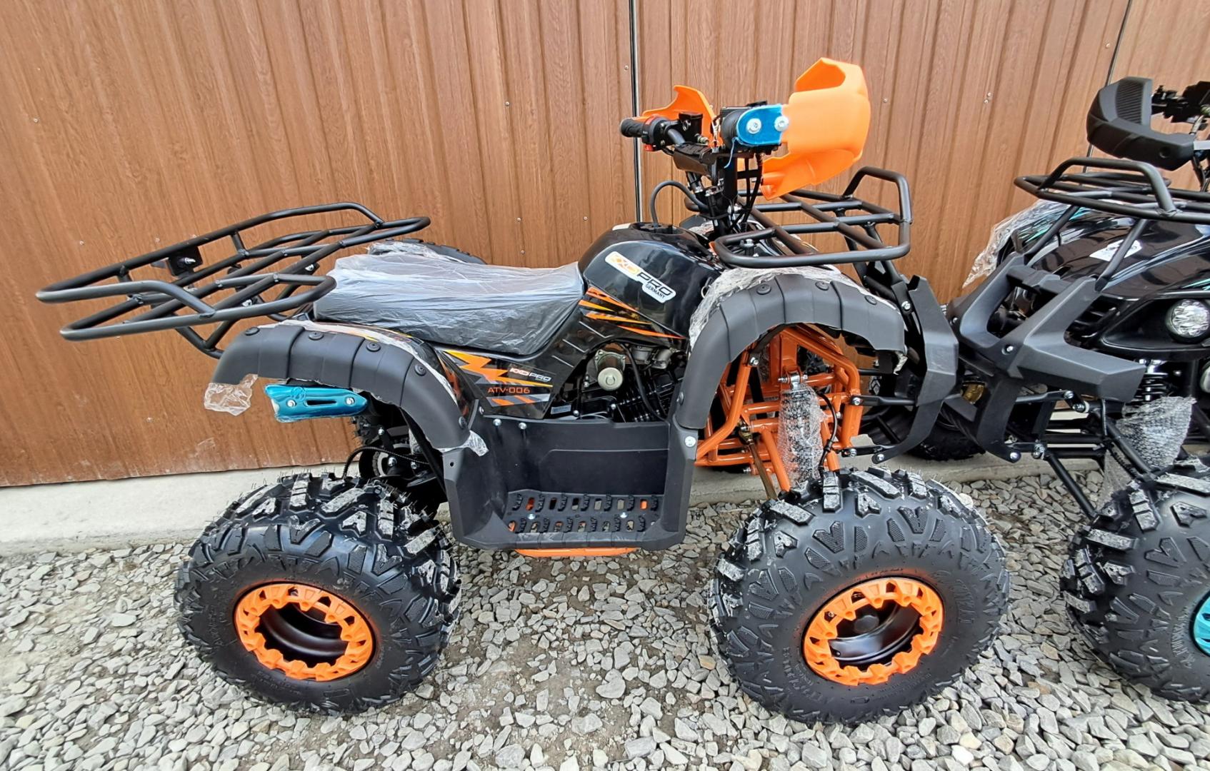 Nowy Quad 125 KXD Python duża rama, koła 8 automat + wsteczny LED