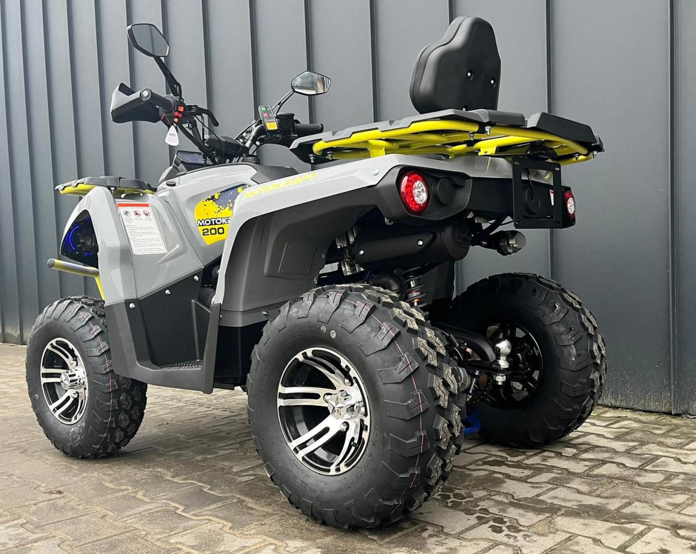 Quad Mikilon 200 HOMOLOGACJA T3B rejestracja nowy, duży, alufelgi