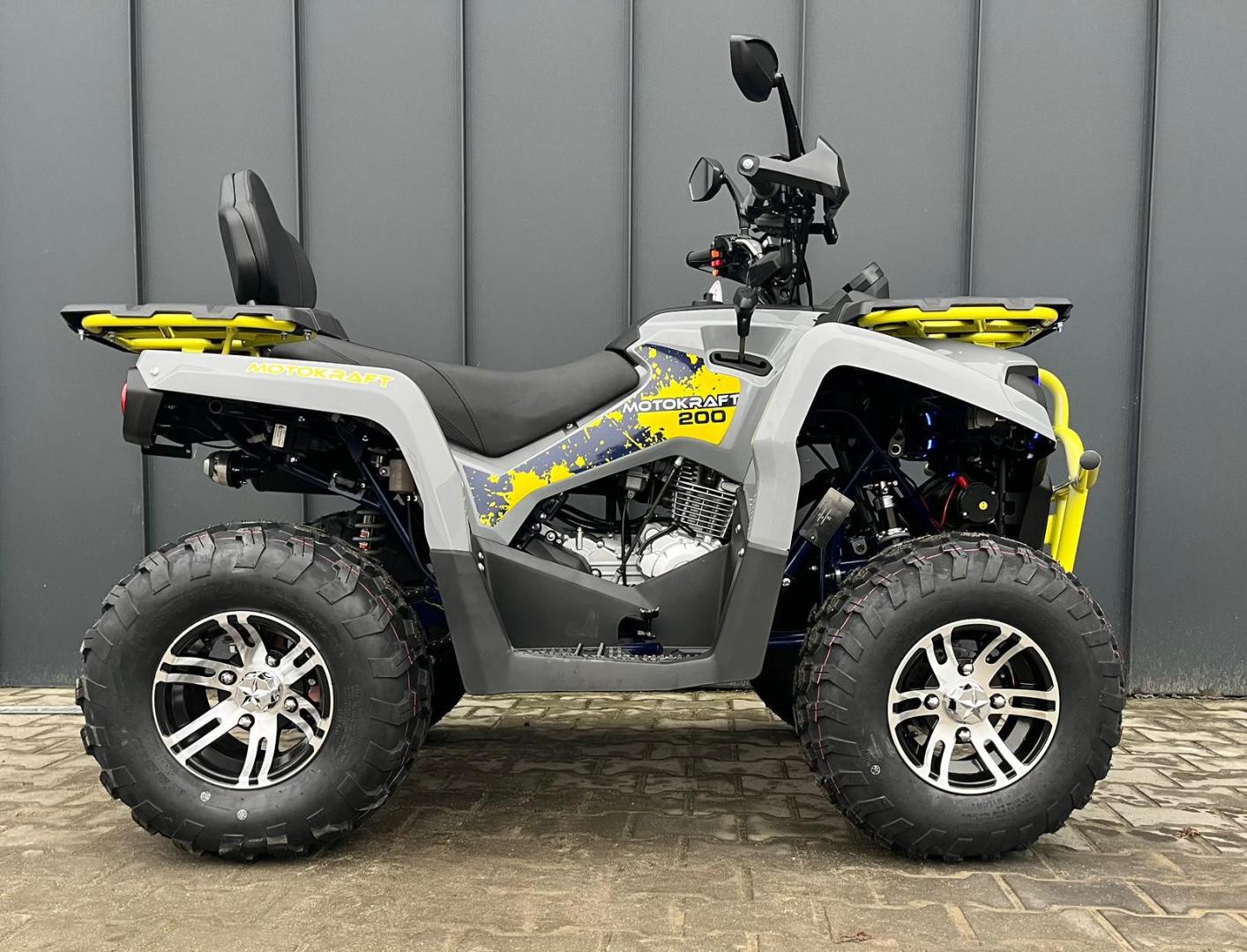 Quad Mikilon 200 HOMOLOGACJA T3B rejestracja nowy, duży, alufelgi