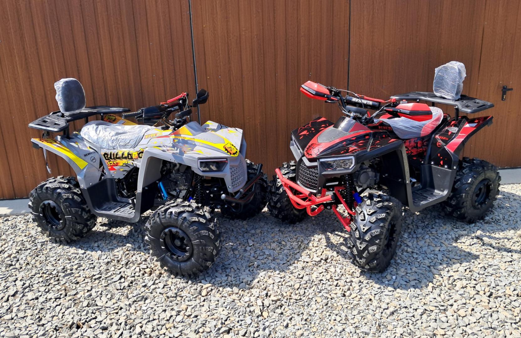 Quad 125 Beretta Bulldog. Licznik, koła 8 duża mocna rama Hak NOWOŚĆ