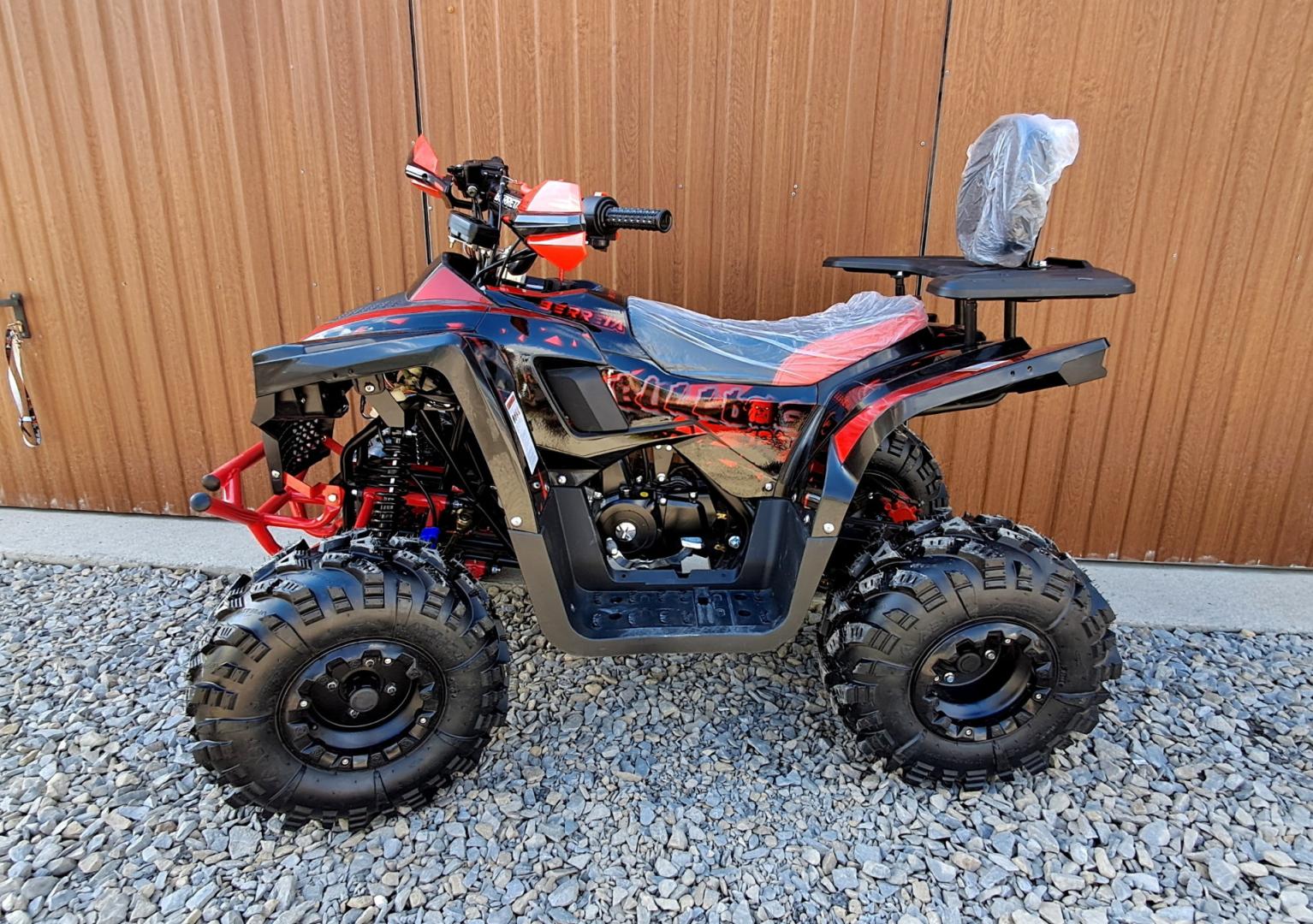 Quad 125 Beretta Bulldog. Licznik, koła 8 duża mocna rama Hak NOWOŚĆ