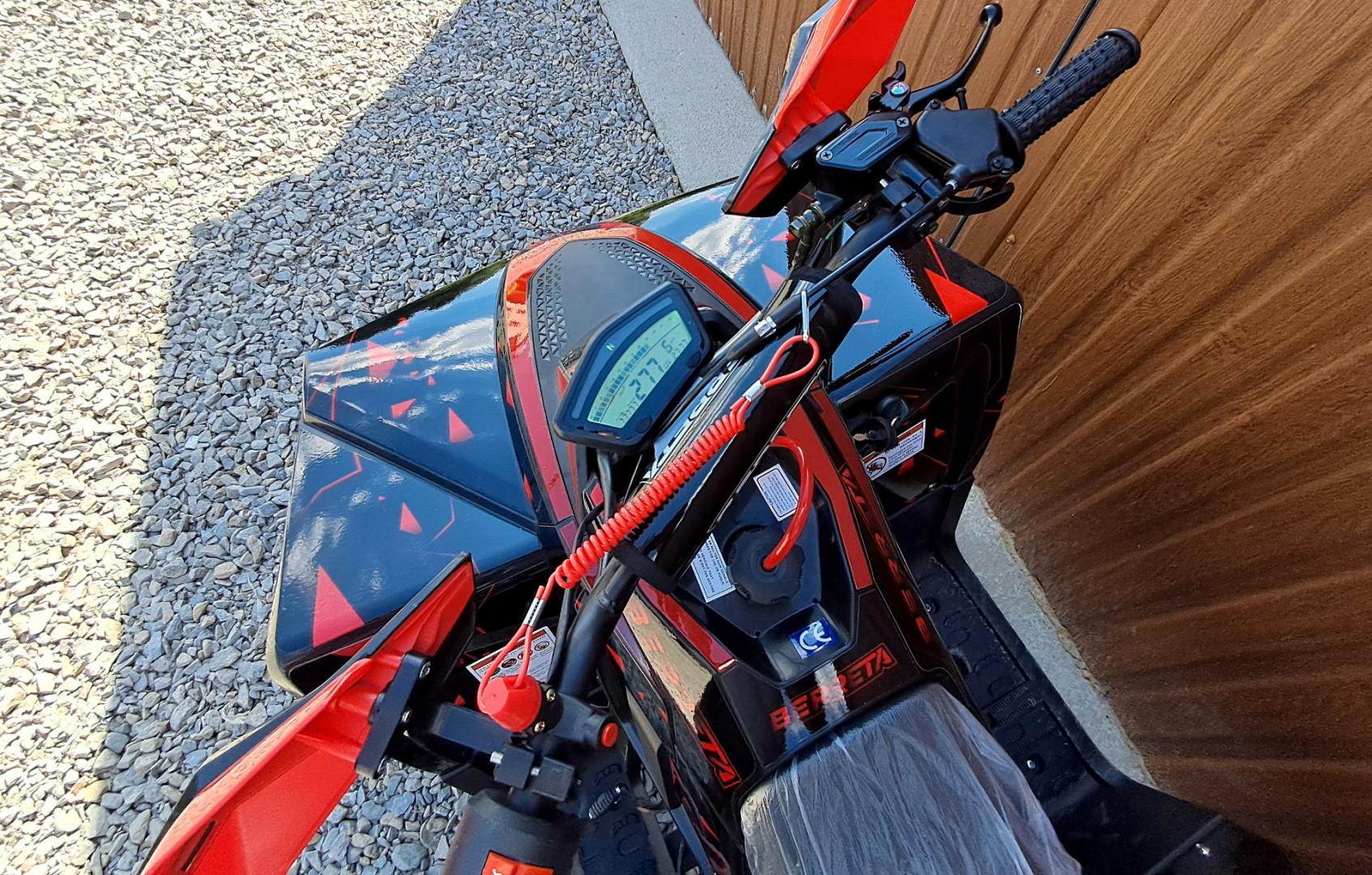 Quad 125 Beretta Bulldog. Licznik, koła 8 duża mocna rama Hak NOWOŚĆ