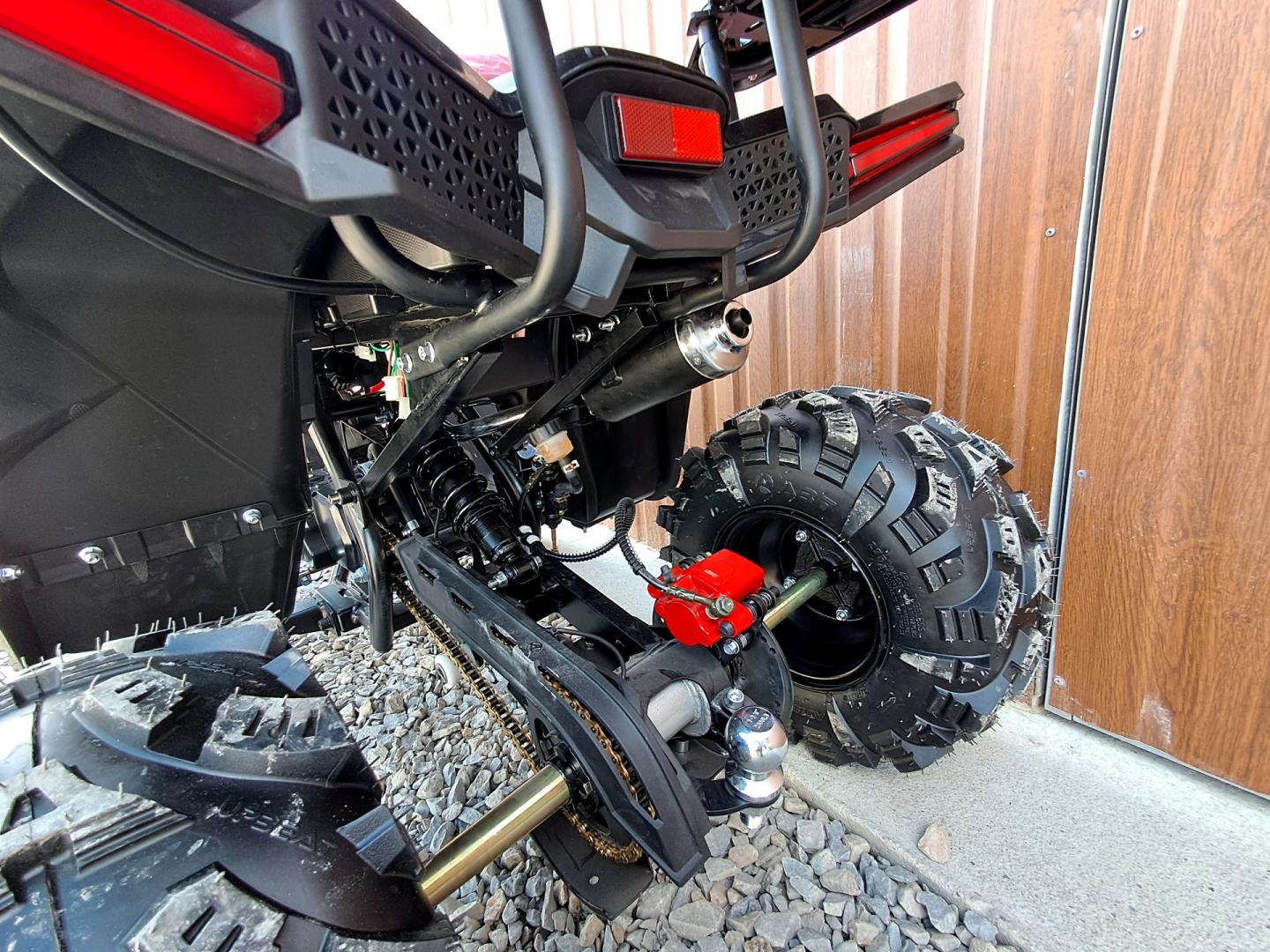 Quad 125 Beretta Bulldog. Licznik, koła 8 duża mocna rama Hak NOWOŚĆ