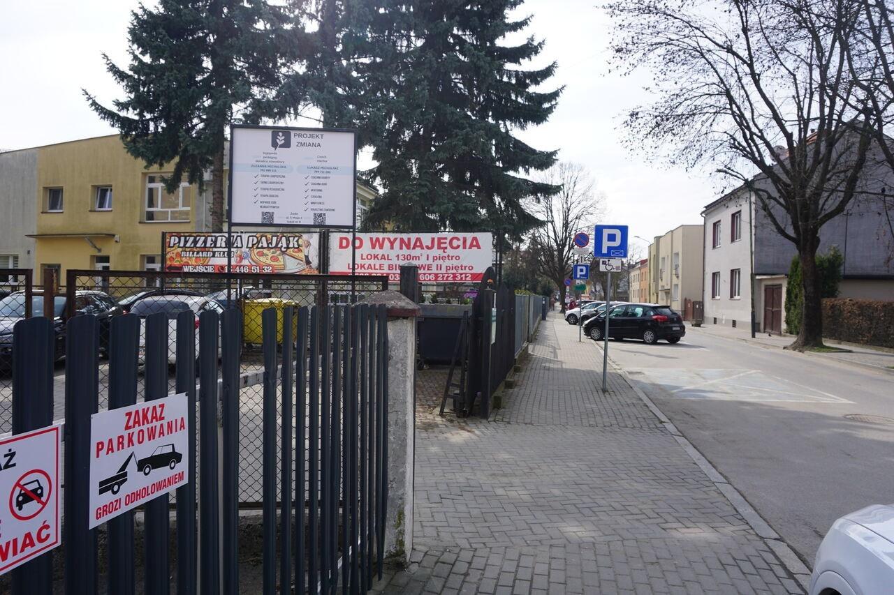 Wynajmę budynek obok skrzyżowania ul. 3-go Maja i Ducala w Jaśle.