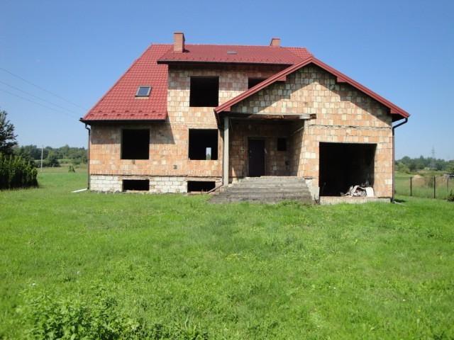 Nowy dom 300 m2 + budynek gospodarczy 100 m2 w Jaśle