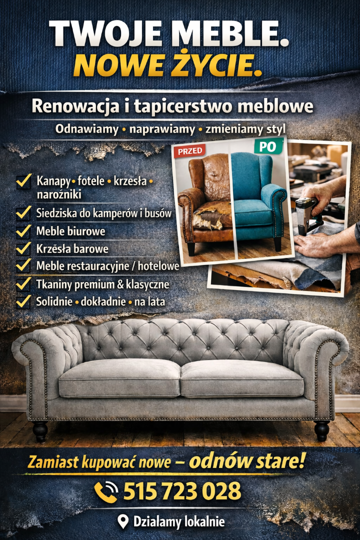 Tapicerstwo meblowe