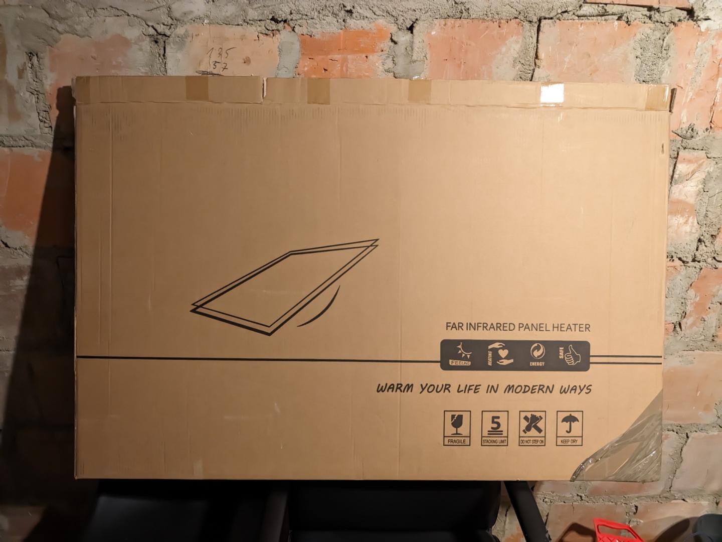 Promiennik IR/ grzejnik na podczerwień 900 W