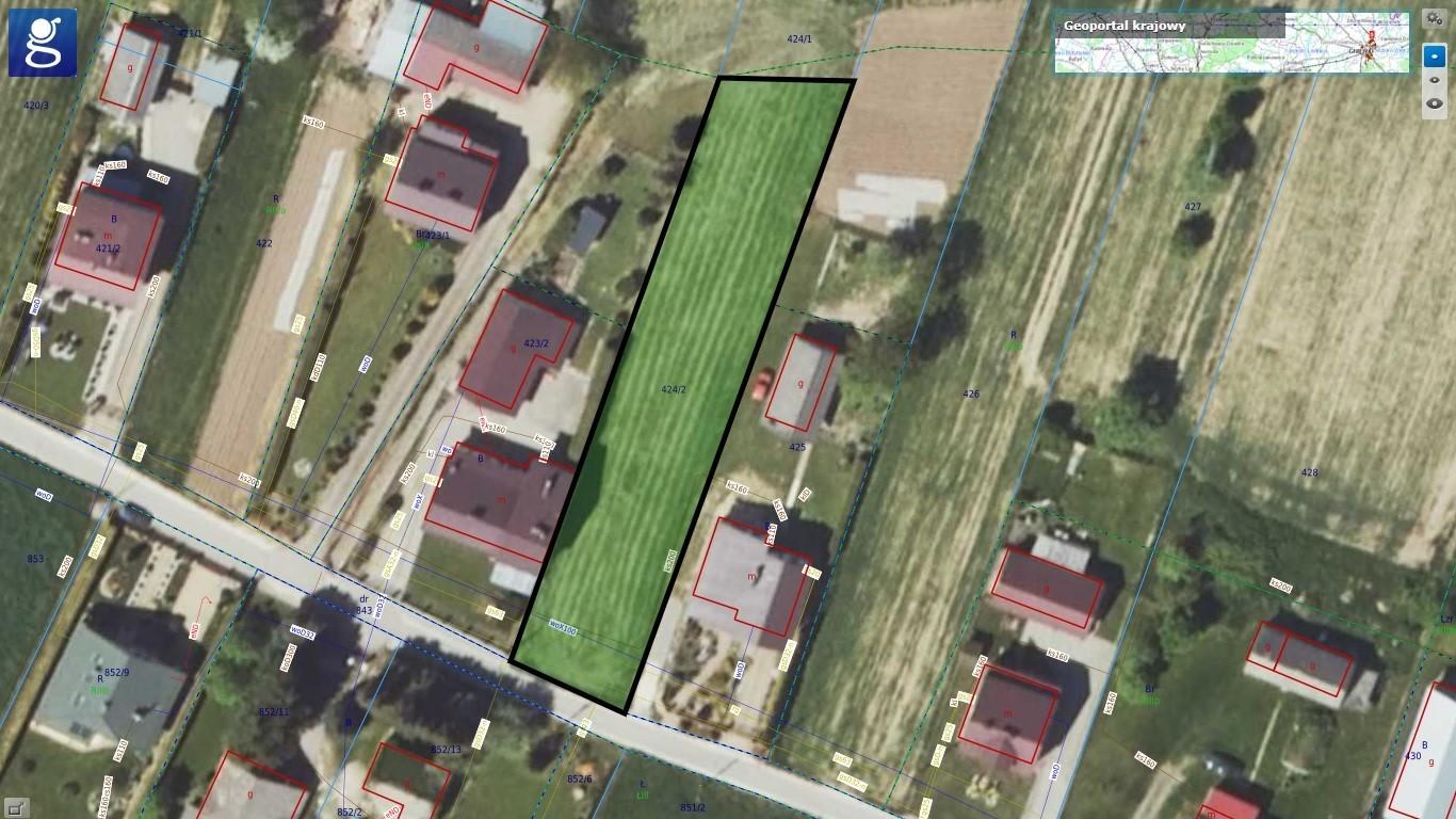 Na sprzedaż działka pod zabudowę w Przysiekach
