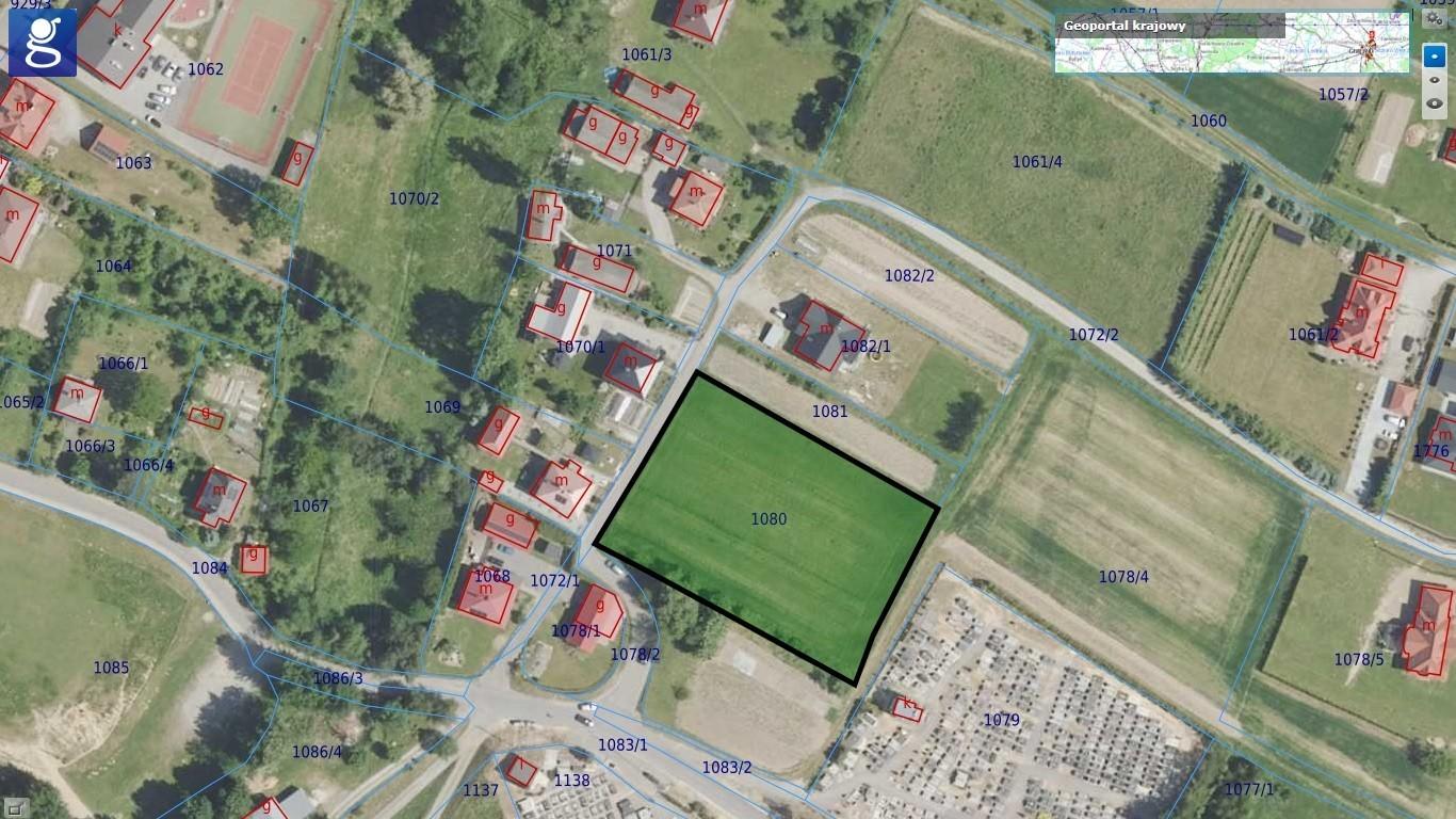 Działka z potencjałem budowlanym, Brzyska, 34 ary