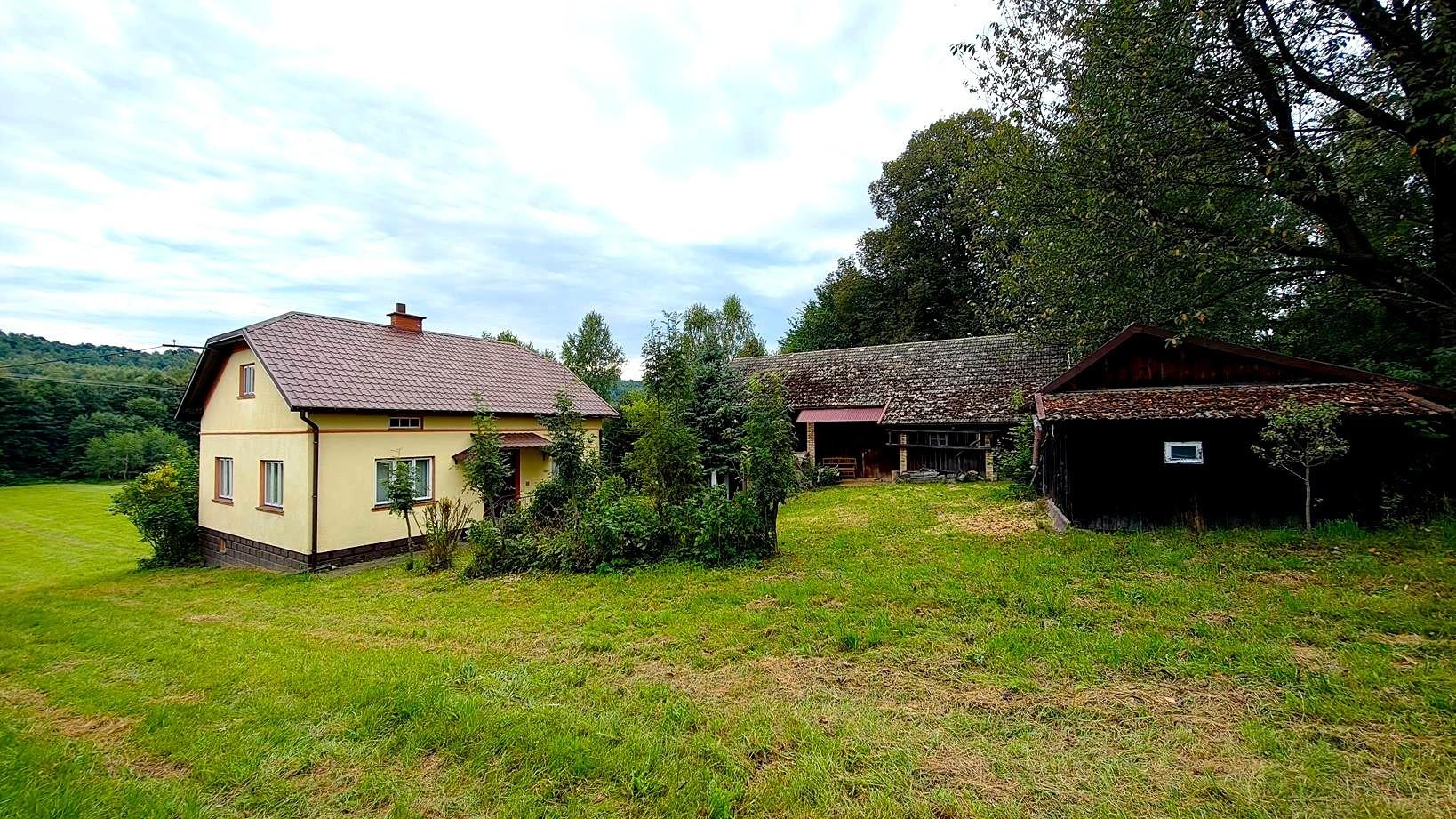 Siedlisko z domem i lasem, 3,10ha, Szerzyny