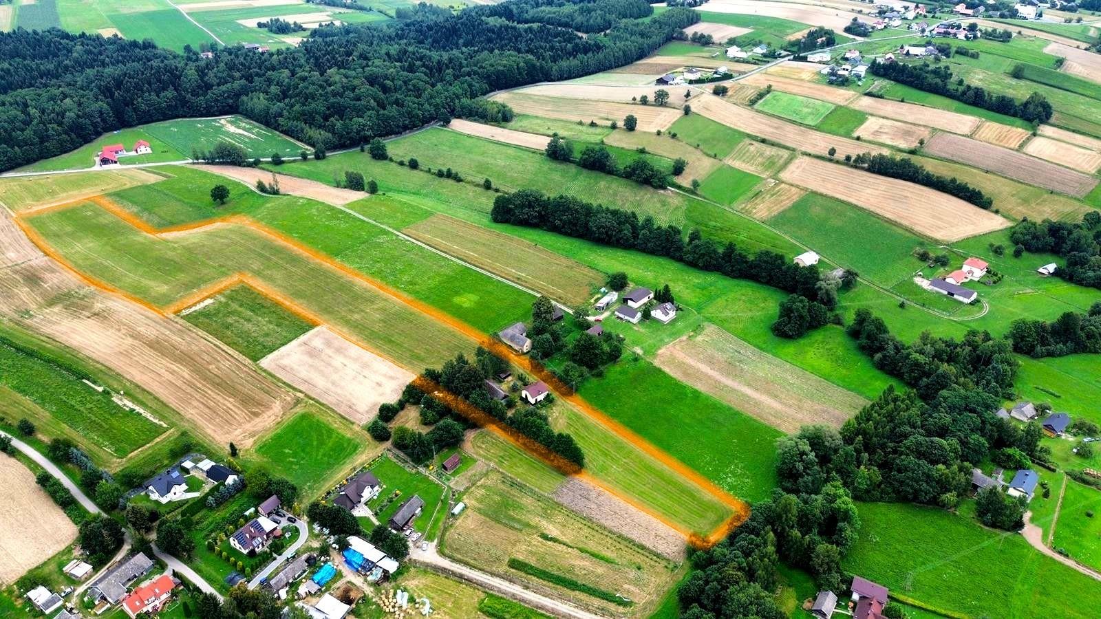 Siedlisko z domem i lasem, 3,10ha, Szerzyny
