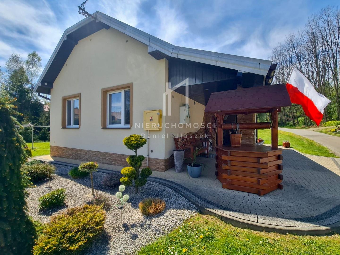 Komfortowy dom z bali, Głęboka, gm. Biecz