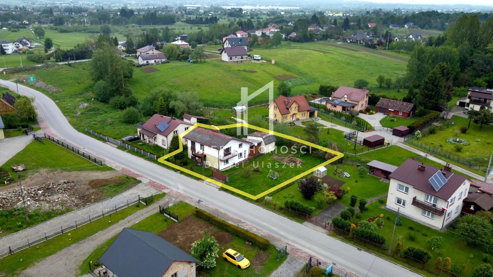 Murowany dom dla rodziny, Wolica, 9,3ar