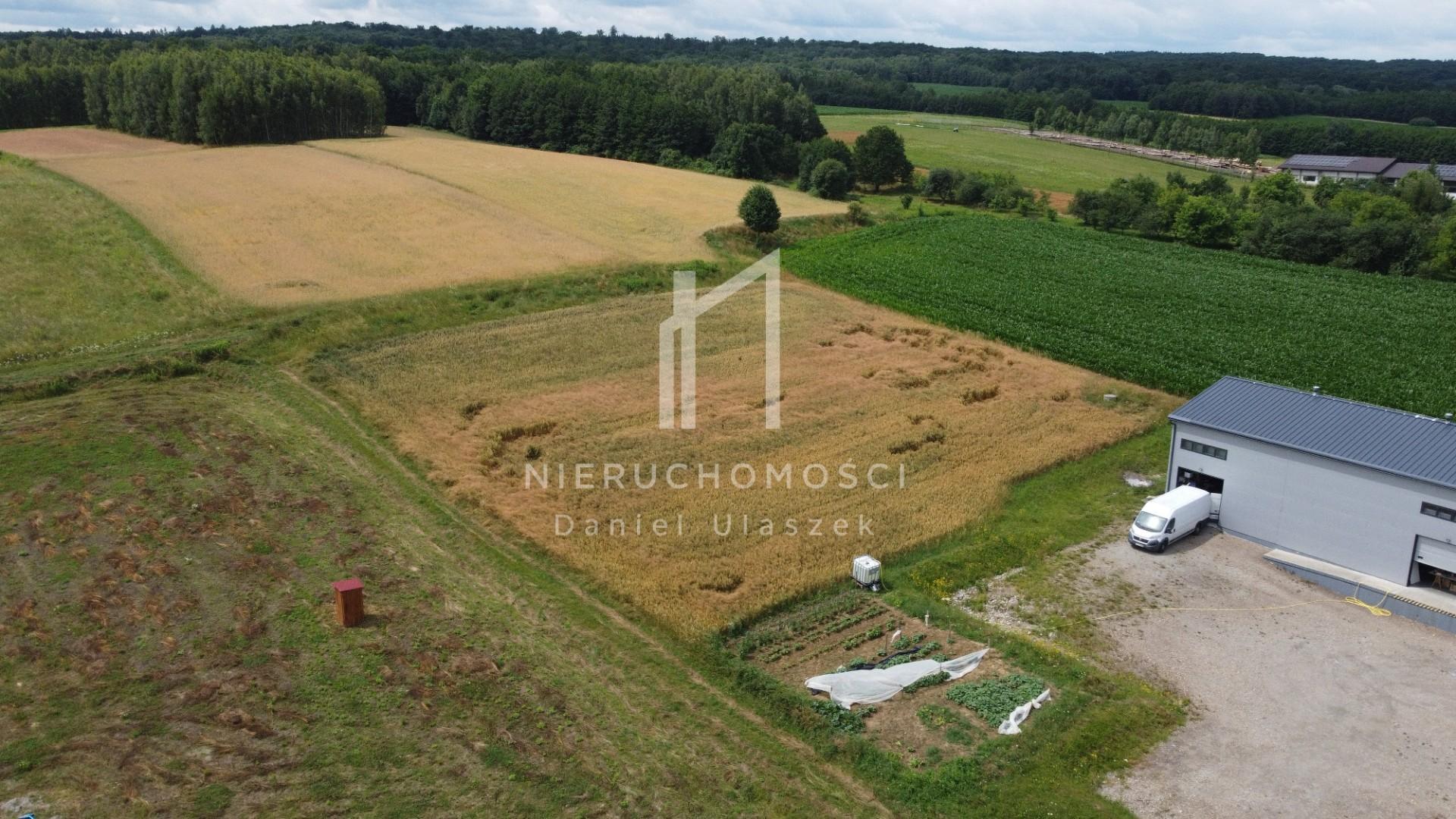 Działka budowlana z projektem domu i pozwoleniem na budowę, Umieszcz,