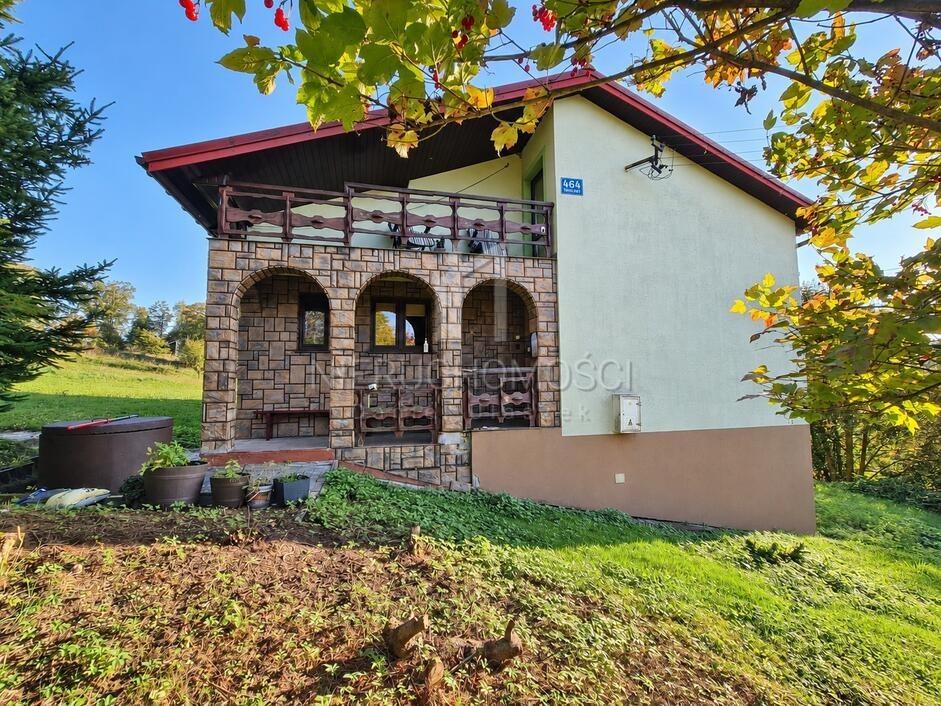 Dom z dużą, widokową działką, Święcany, Gm. Skołyszyn