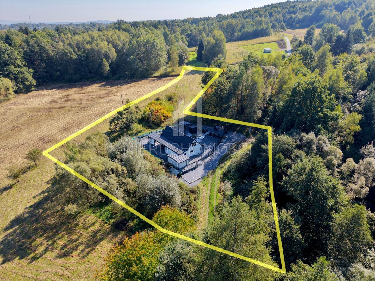 Nowoczesny dom z bali, Jareniówka