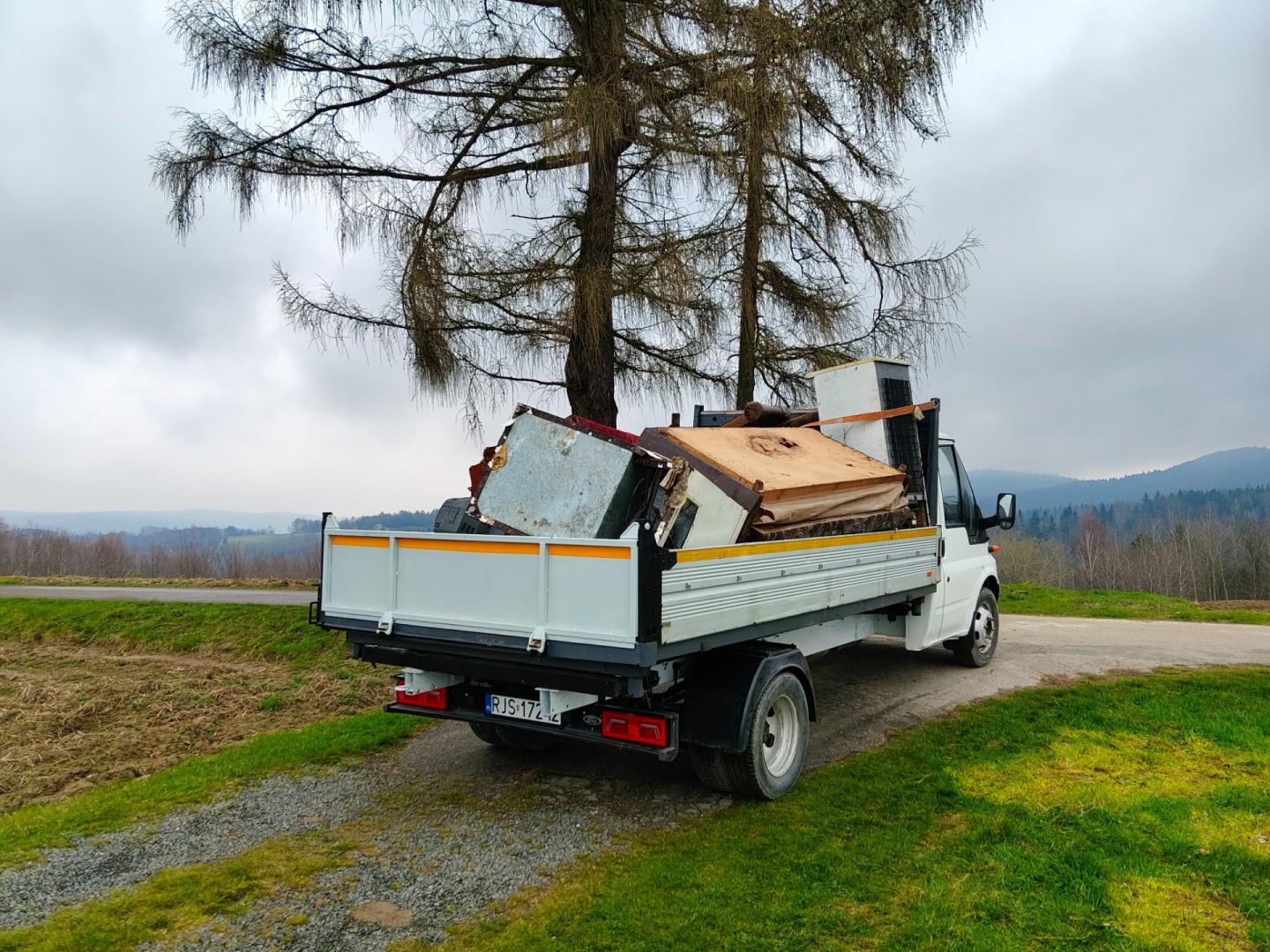 Transport wywrotką 3,5t