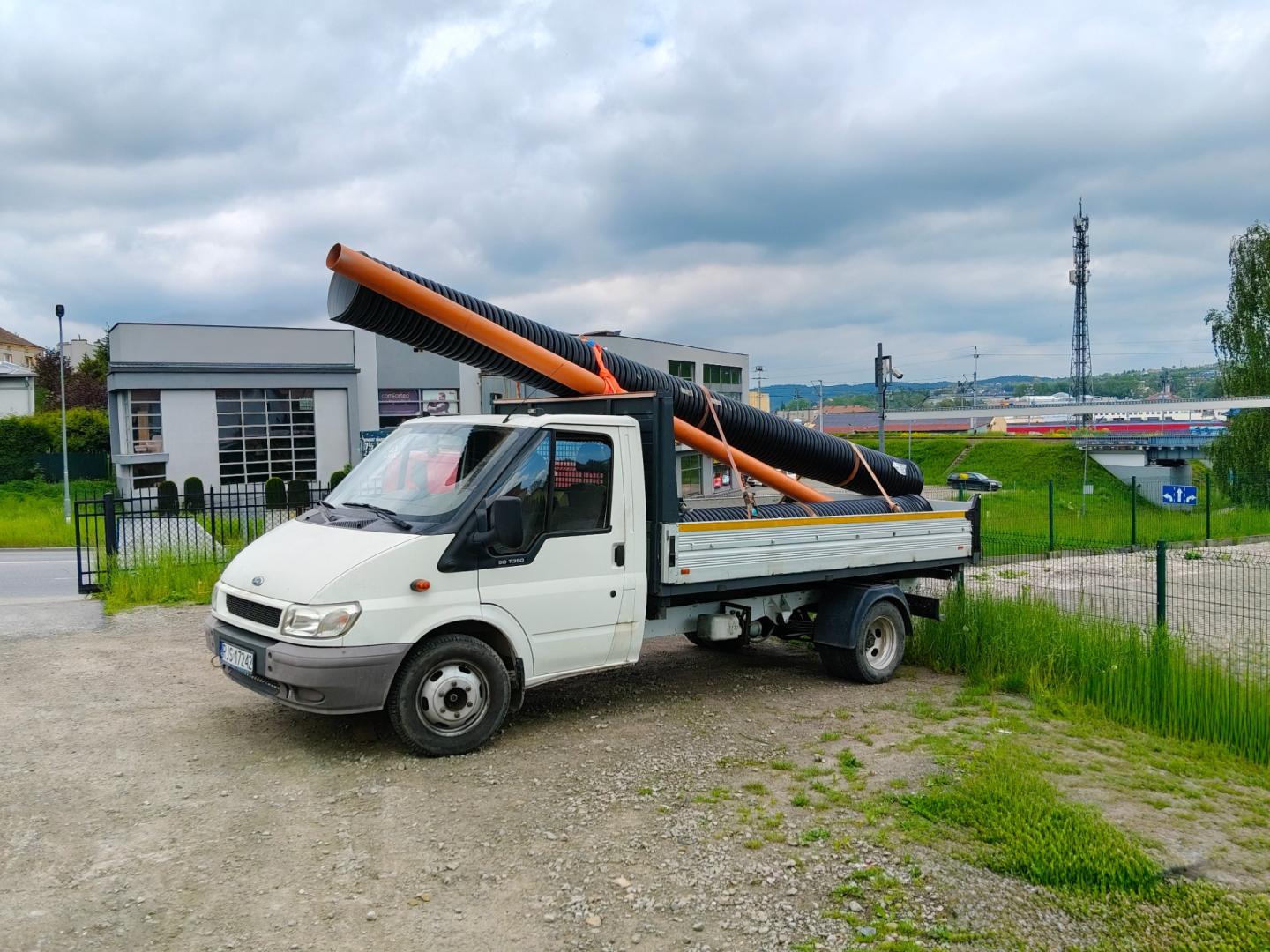 Transport wywrotką 3,5t