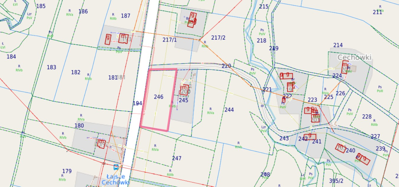 Do wynajęcia 30 arów - Łajsce, gm. Tarnowiec
