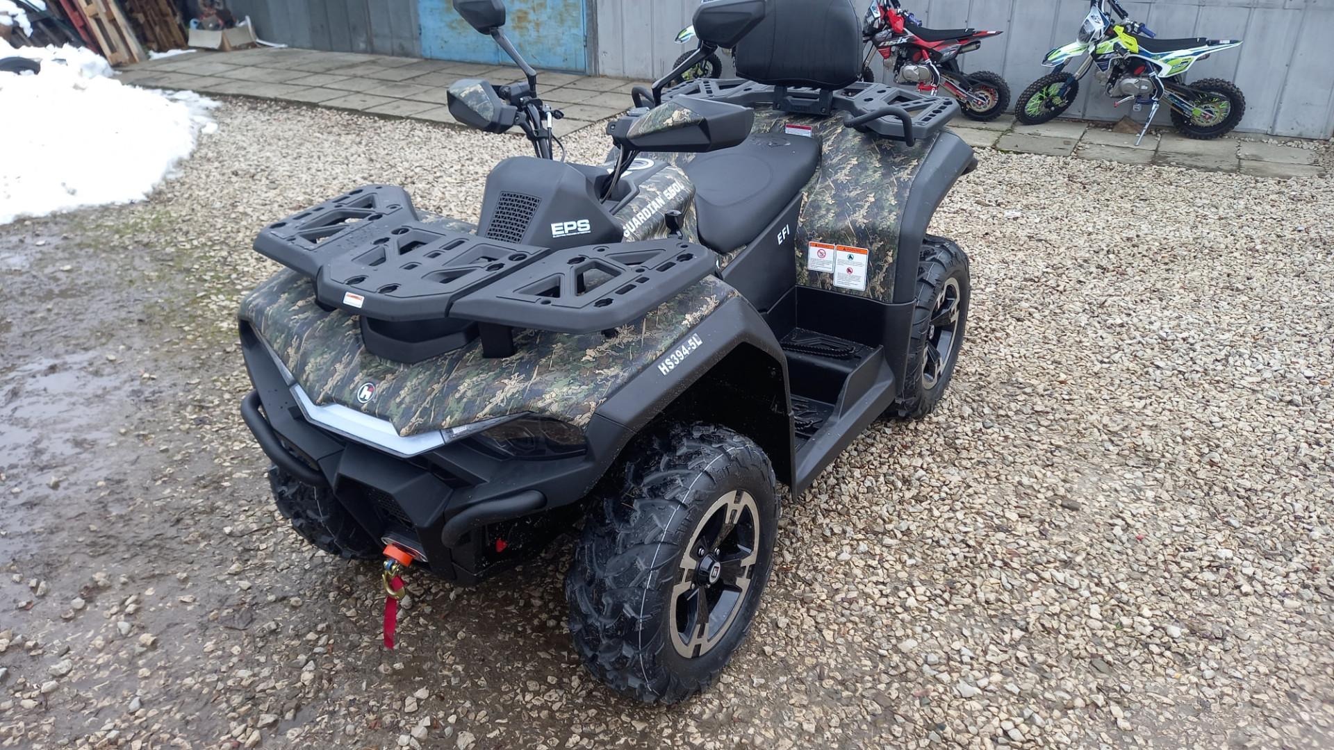 Quad hisun 550  atv guardian 550
