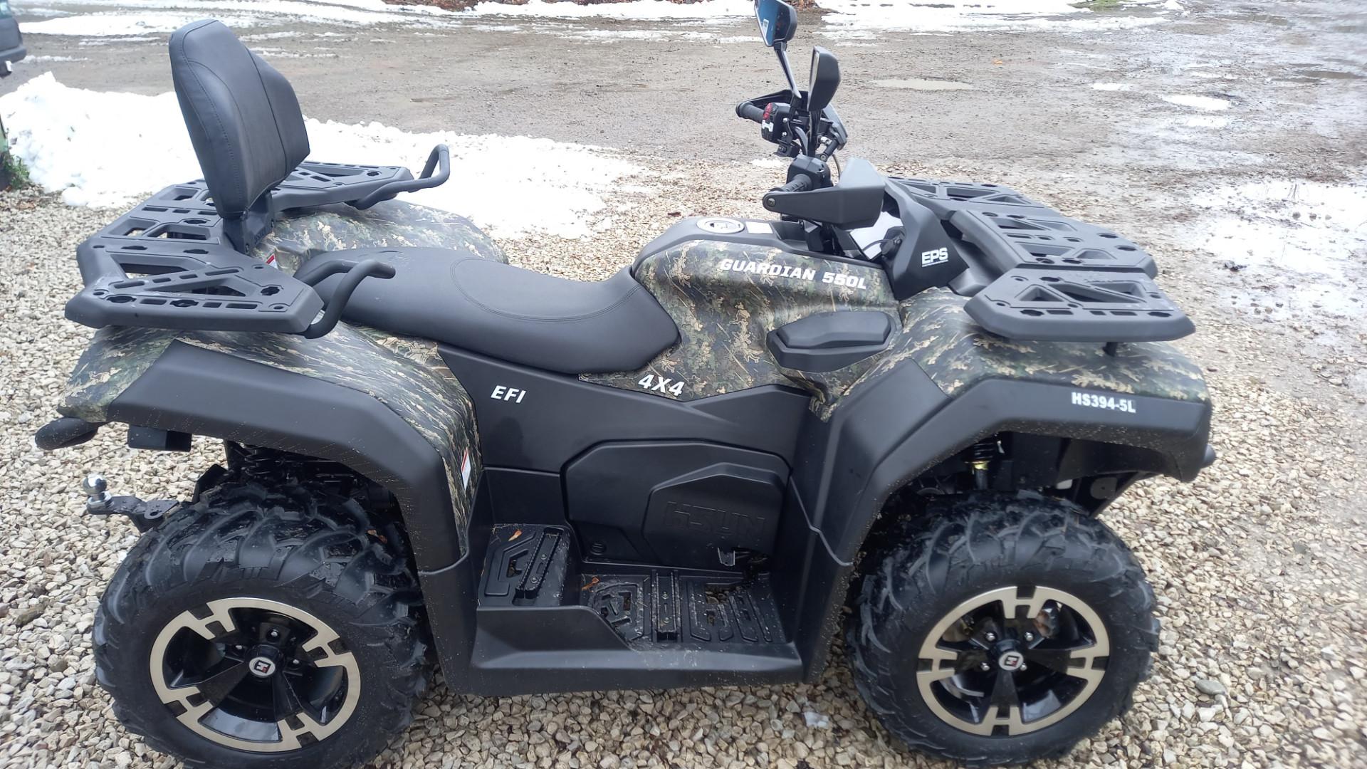 Quad hisun 550  atv guardian 550