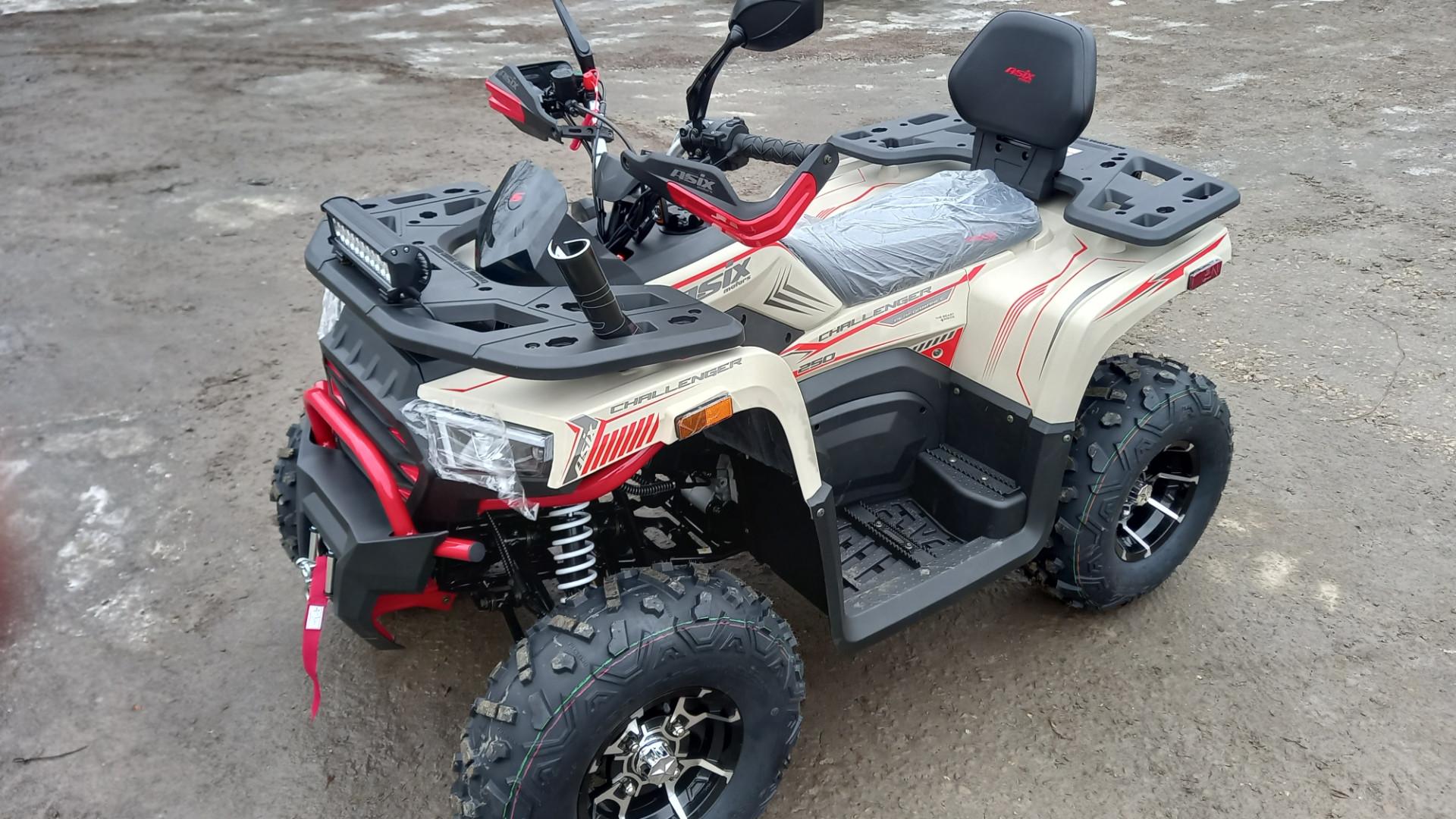 Quad challenger 250 t3b homologacja atv asix