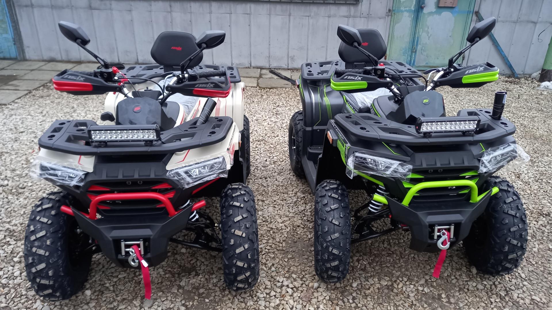 Quad challenger 250 t3b homologacja atv asix