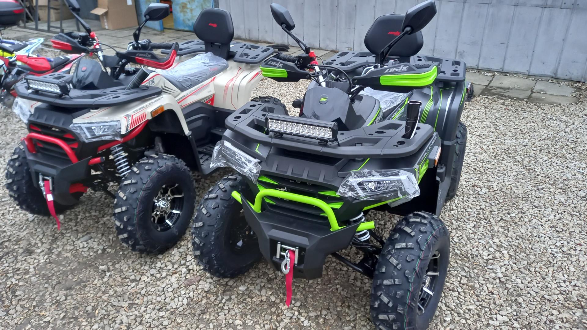 Quad challenger 250 t3b homologacja atv asix