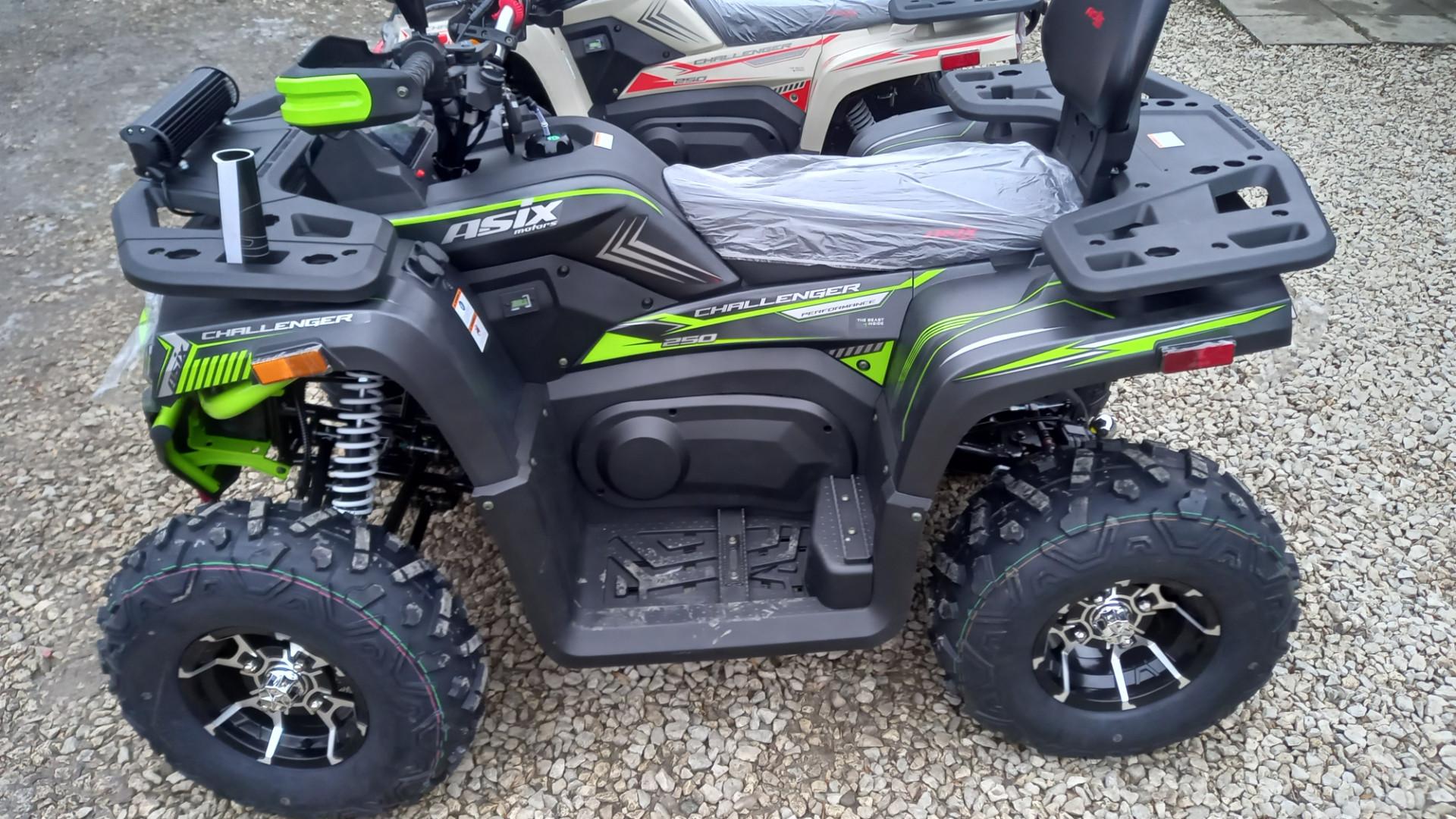 Quad challenger 250 t3b homologacja atv asix