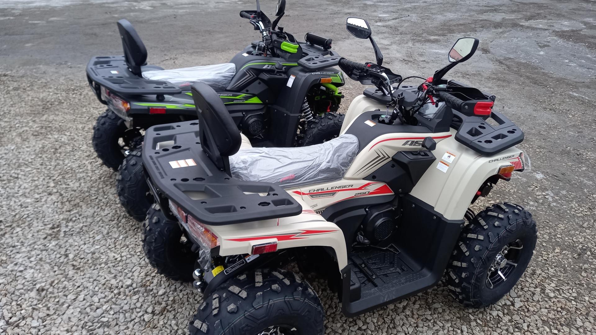 Quad challenger 250 t3b homologacja atv asix