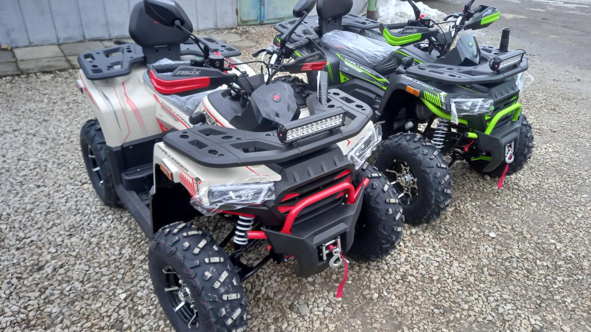 Quad challenger 250 t3b homologacja atv asix