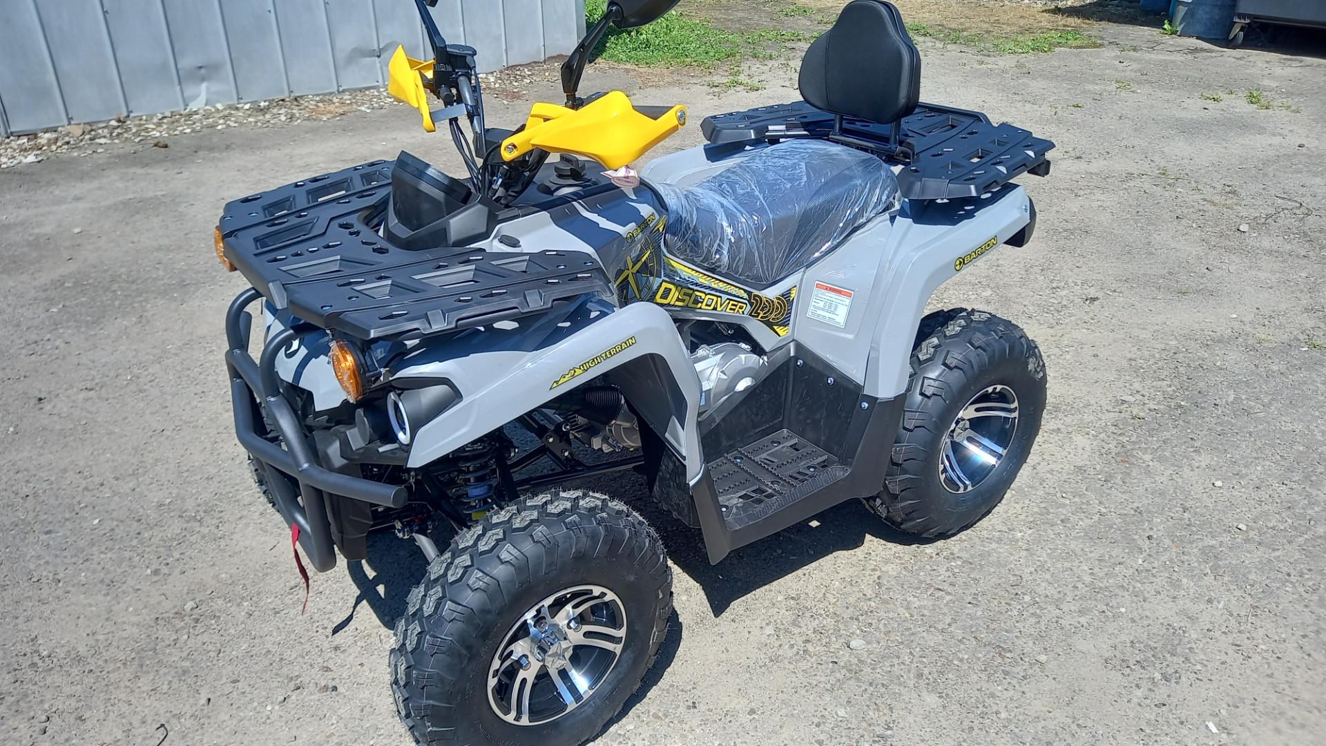 Quad discover 200  homologacja atv 200 T3b