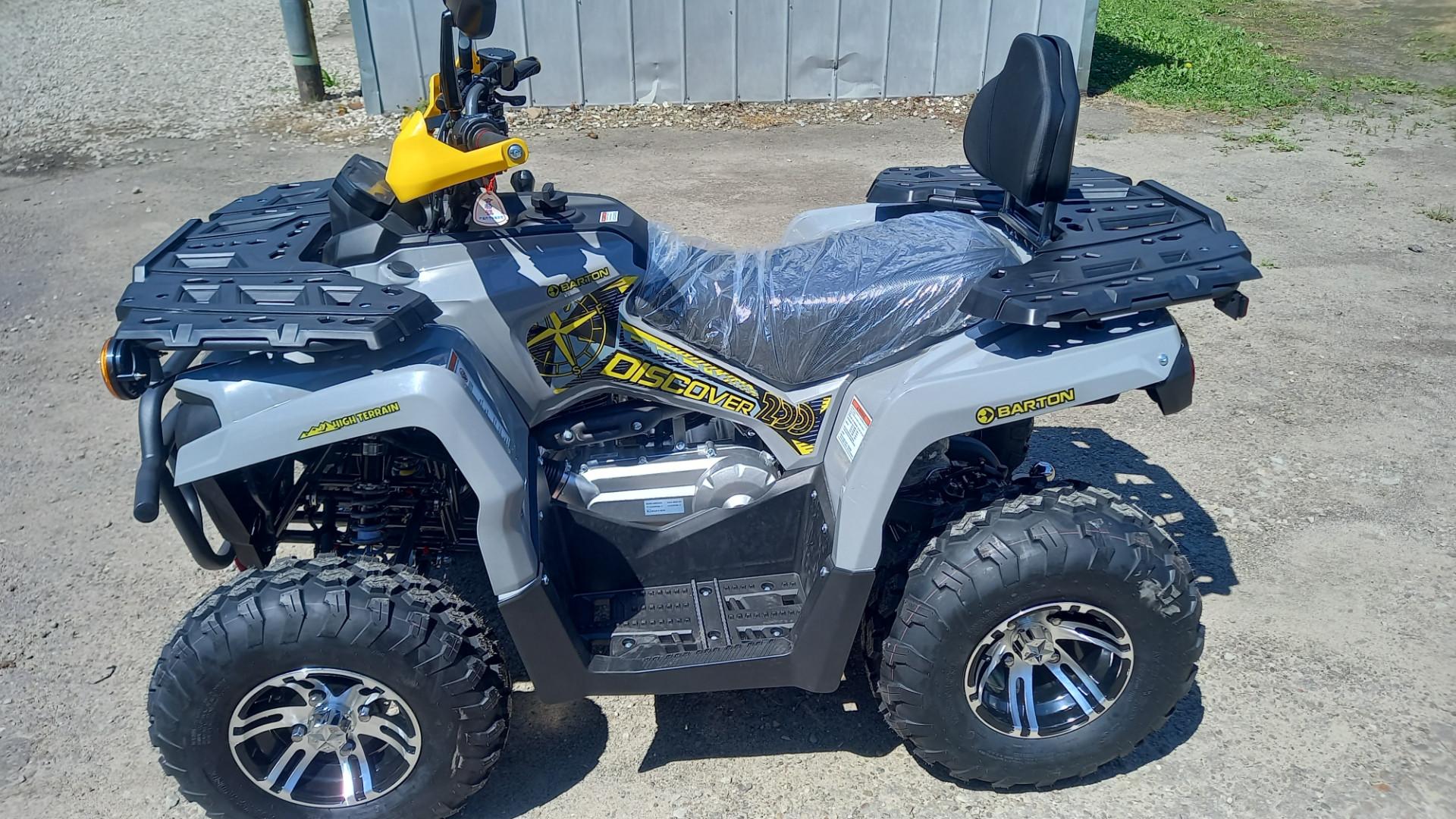 Quad discover 200  homologacja atv 200 T3b