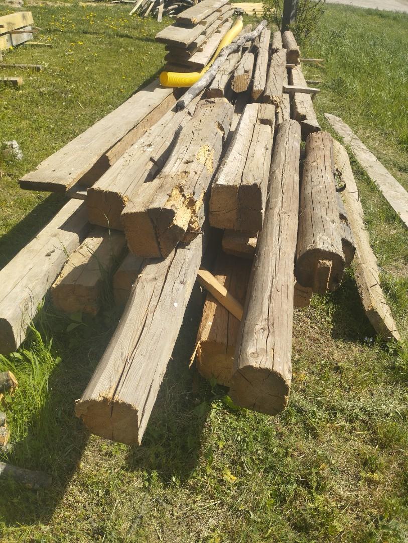 Stare Bale Drewniane i Deski