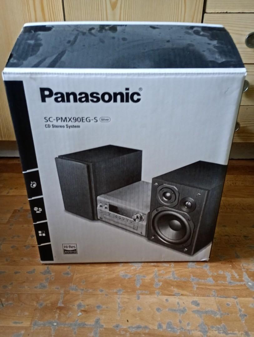 wieża panasonic sc-pmx90eg-s (gwarancja)