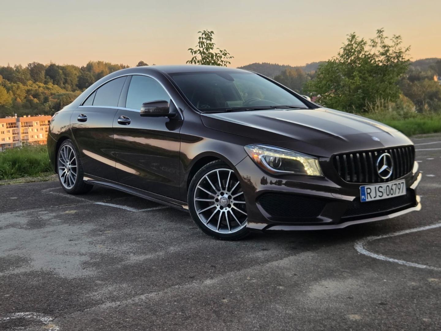 mercedes-benz cla 250 stylizowany na amg 2016