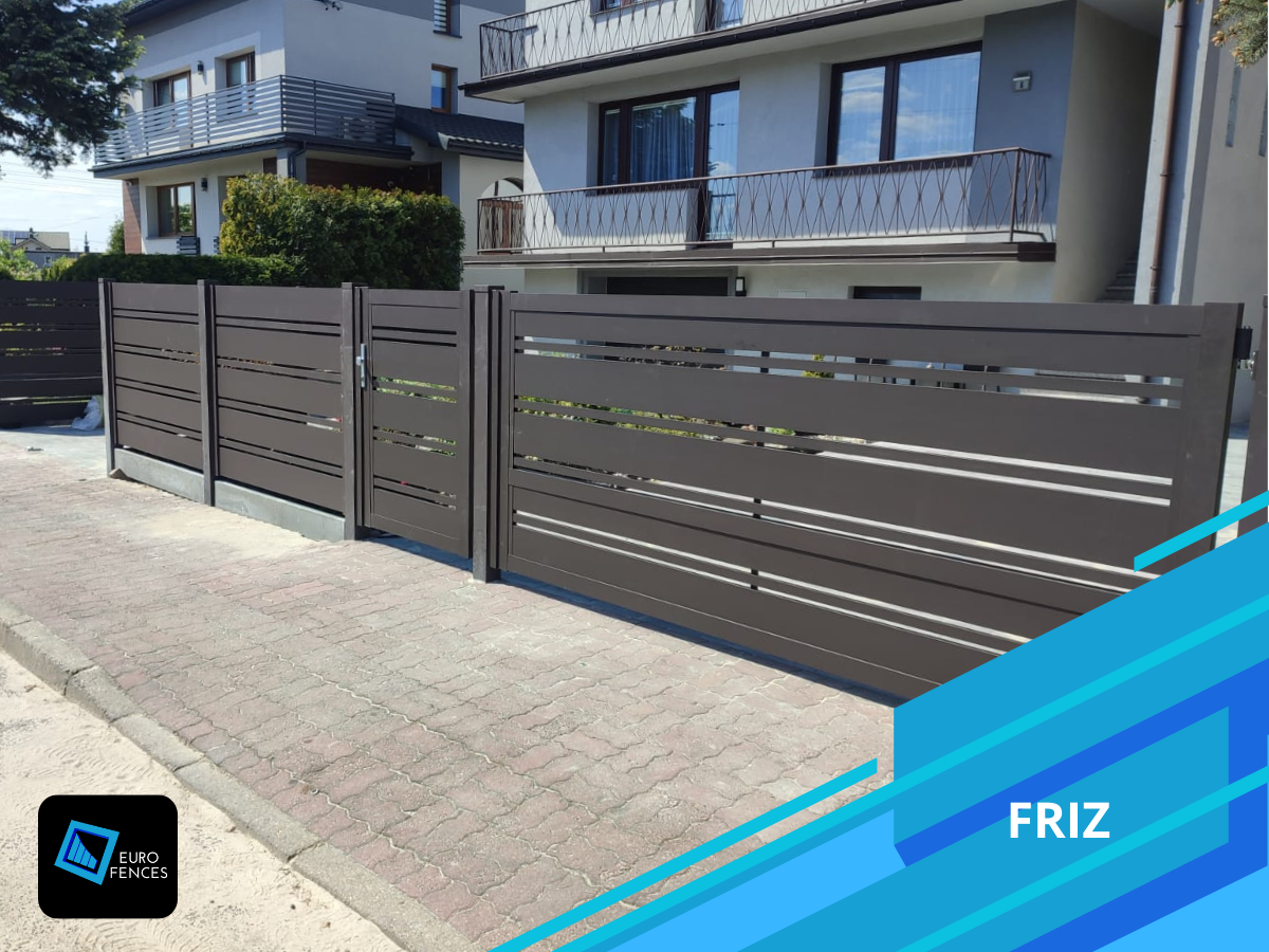 Aluminiowe ogrodzenia, bramy, furtki, przęsła, balustrady Euro-fences