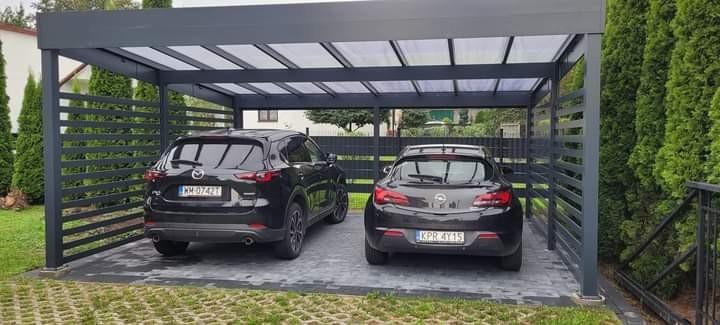 Carport z aluminium trwałość i elegancja pod wymiar+bezpłatna wycena