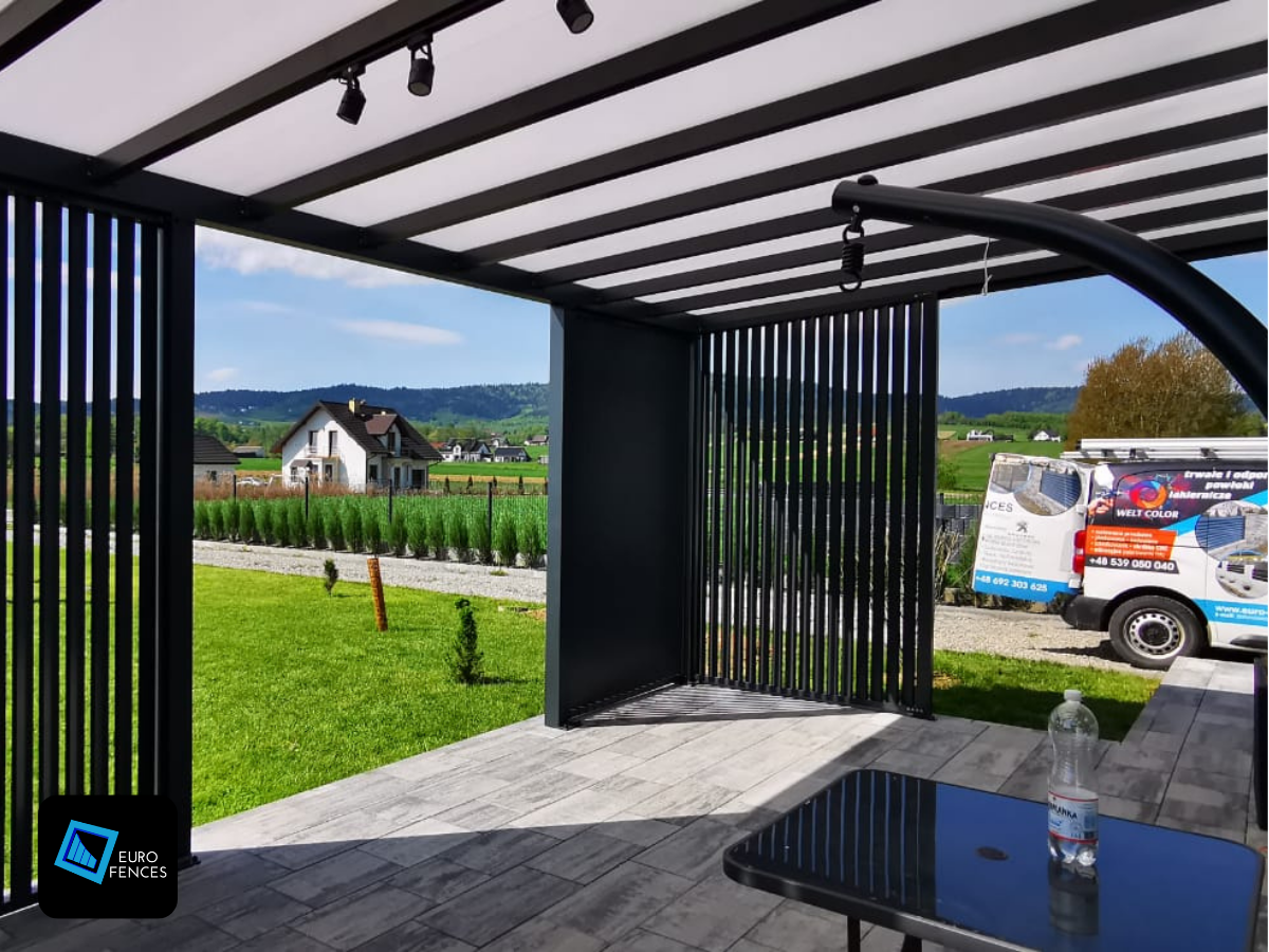 Pergola z aluminium indywidualna wycena i wymiar