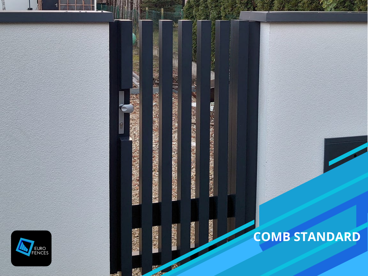 Nowoczesne furtki aluminiowe. Bezpłatna wycena. Euro Fences