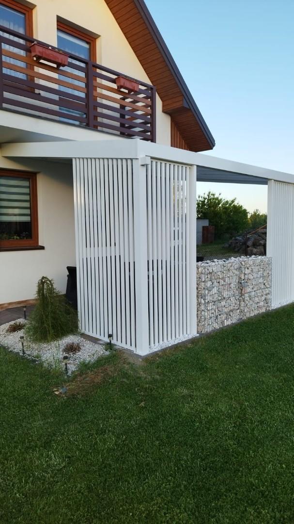 Konstrukcja aluminiowa do ogrodu. Zadaszenie tarasu, pergole. Producen